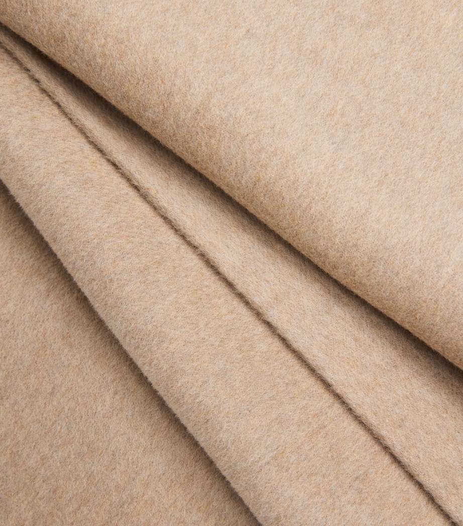 Joseph Womens Wool-Cashmere Cassidy Cape Powder Melange Image 5