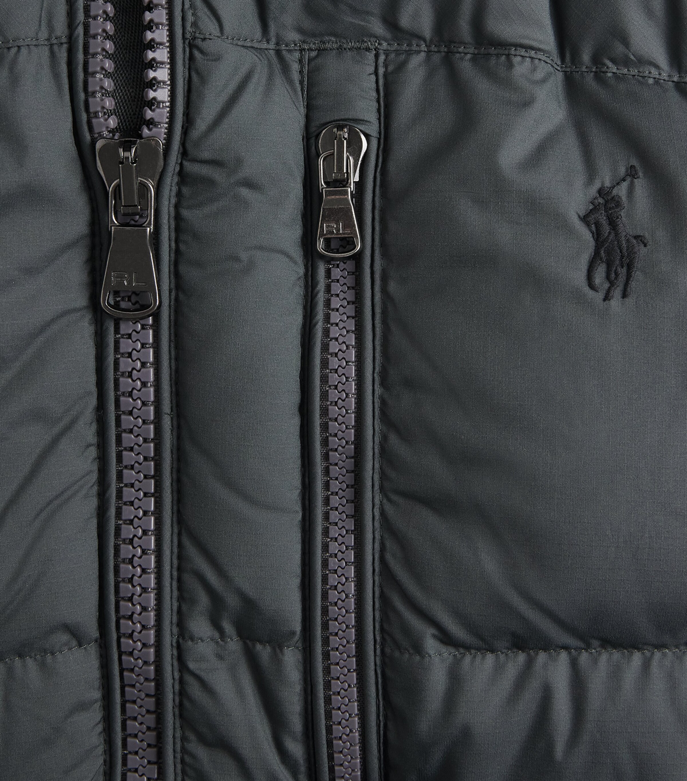Polo Ralph Lauren Mens Down-Padded Gorham Jacket Charcoal Grey Image 6