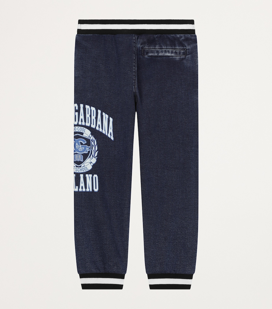 Cotton-Blend Logo Sweatpants (8-12 Years) S9000-COMBINED Image 2