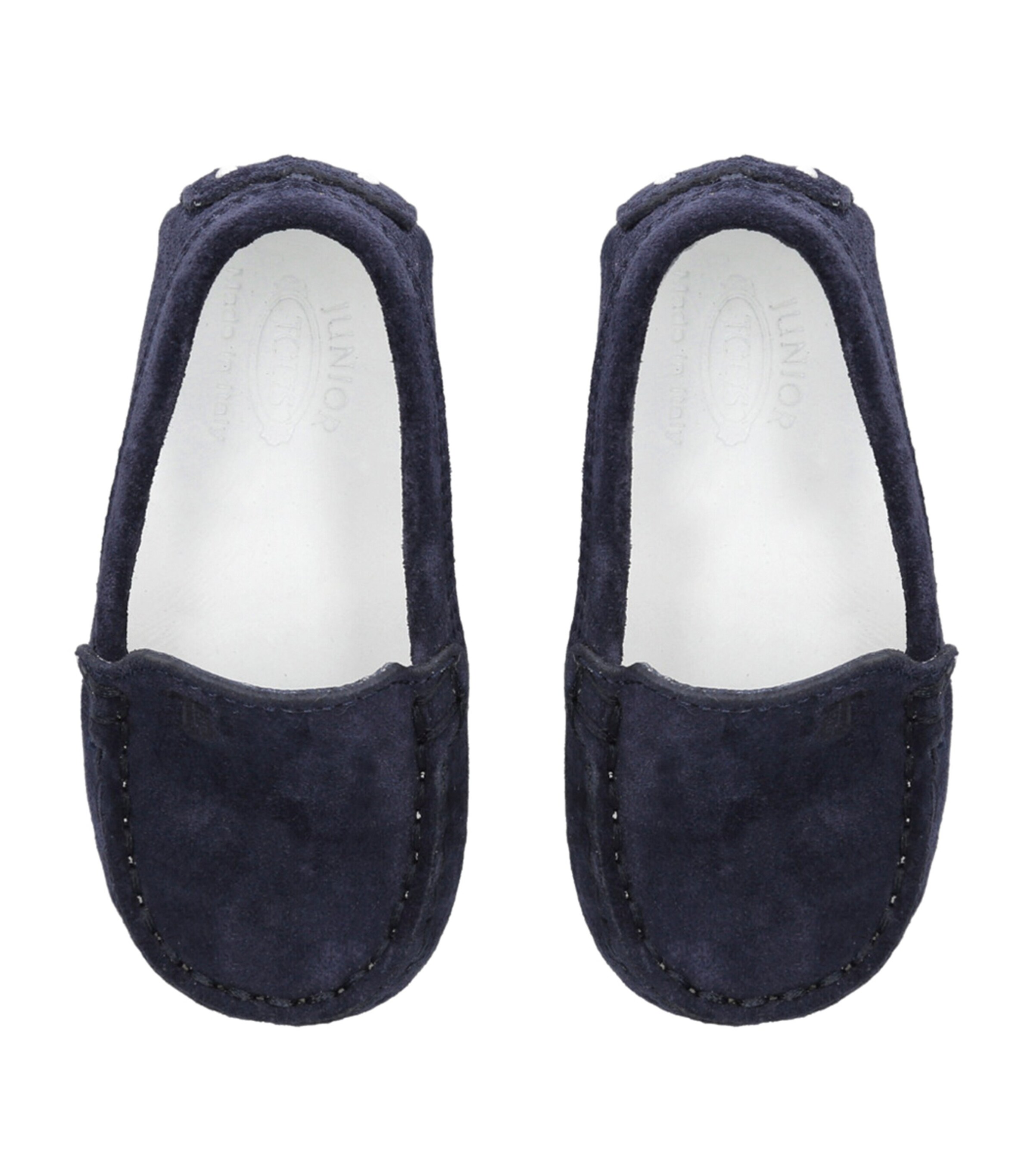 Suede Pantofola Gommini Loafers NAVY Image 4