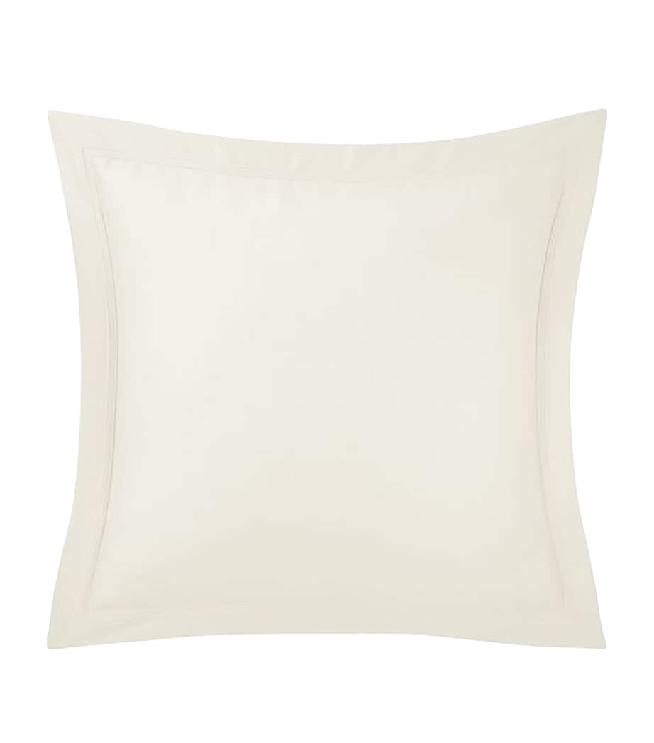Triomphe Nacre Square Oxford Pillowcase (65cm x 65cm) NACRE Image 2