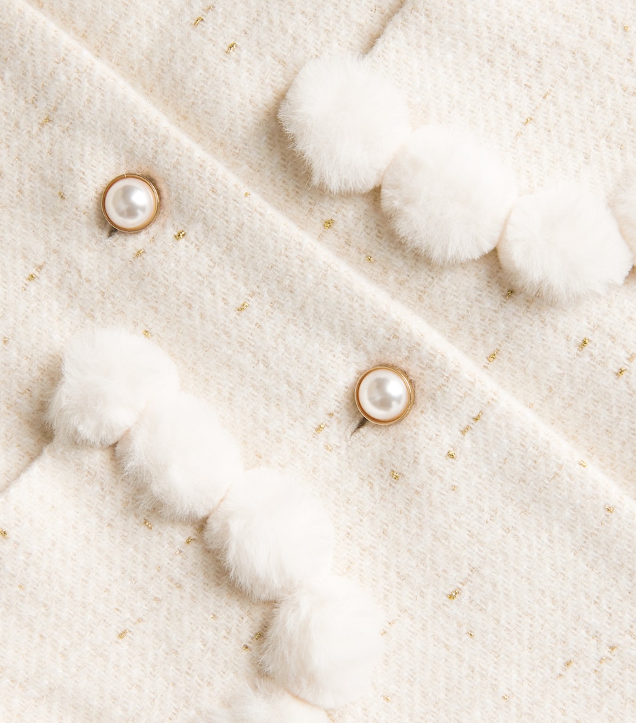 Pom-Pom-Detail Coat (12 Months-4 Years) 60 Image 3