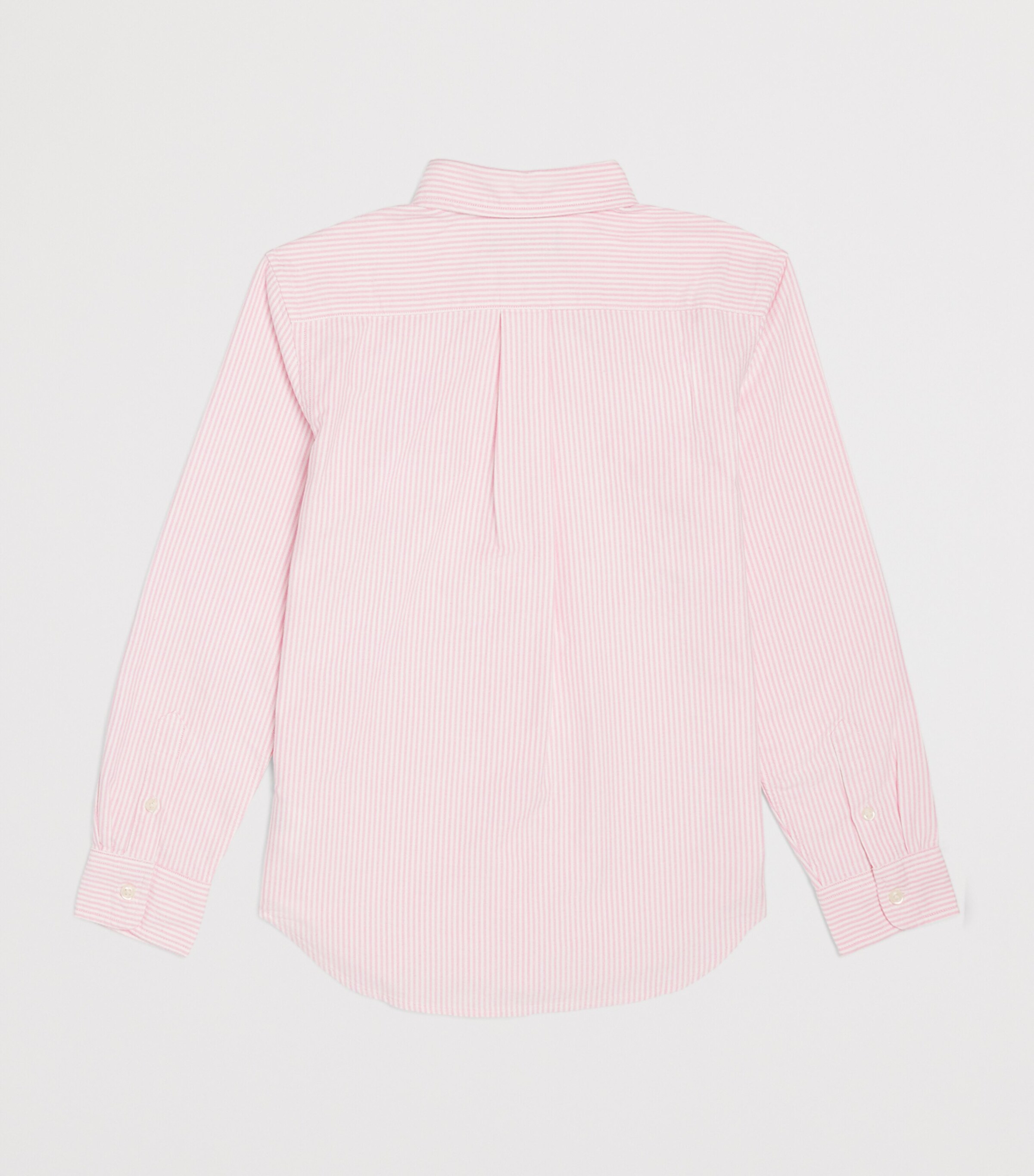 Ralph Lauren Kids Cotton Oxford Logo Shirt (6-14 Years) Pink Mu Image 2