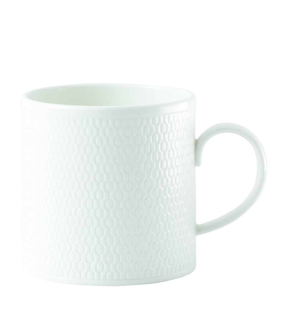 Gio Textured Mug WHITE Image 1
