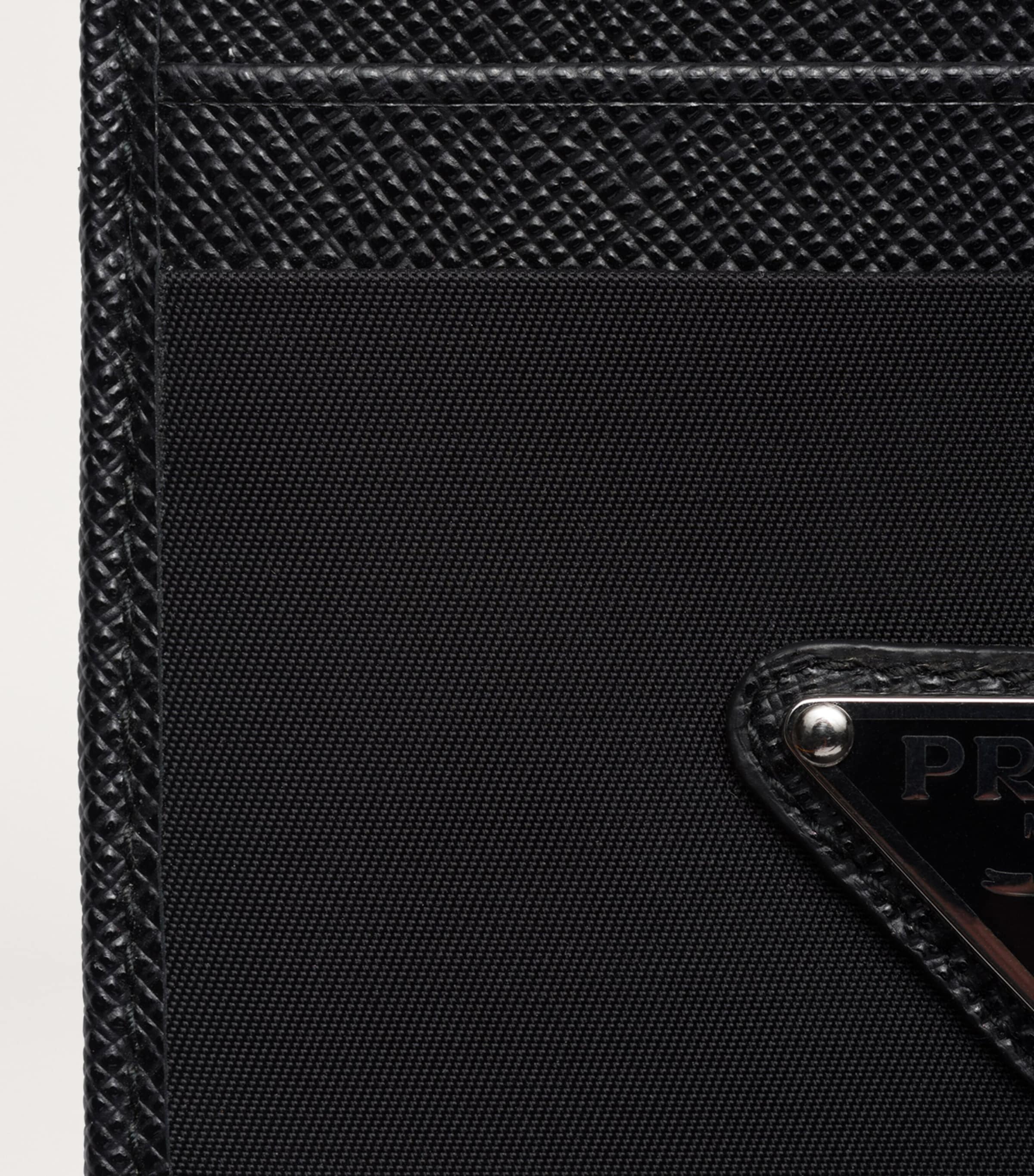 Re-Nylon Saffiano Card Holder F0002 Image 3