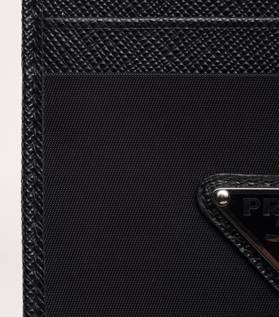 Re-Nylon Saffiano Card Holder F0002 Image 3
