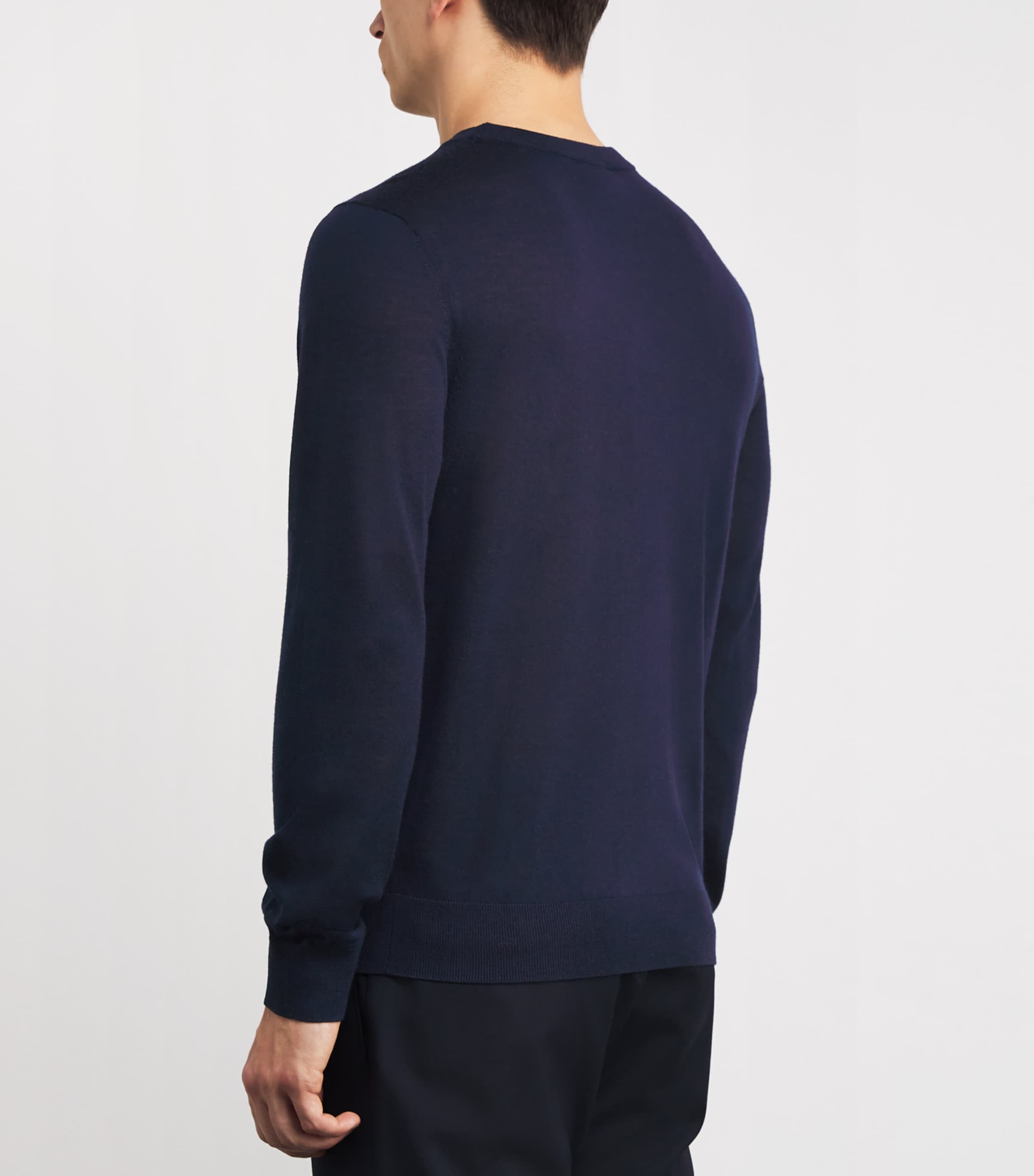 Merino Wool Sweater NAVY - 49 Image 4