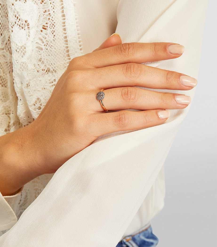 Rose Gold and Diamond Sabbia Ring DBR00 Image 5