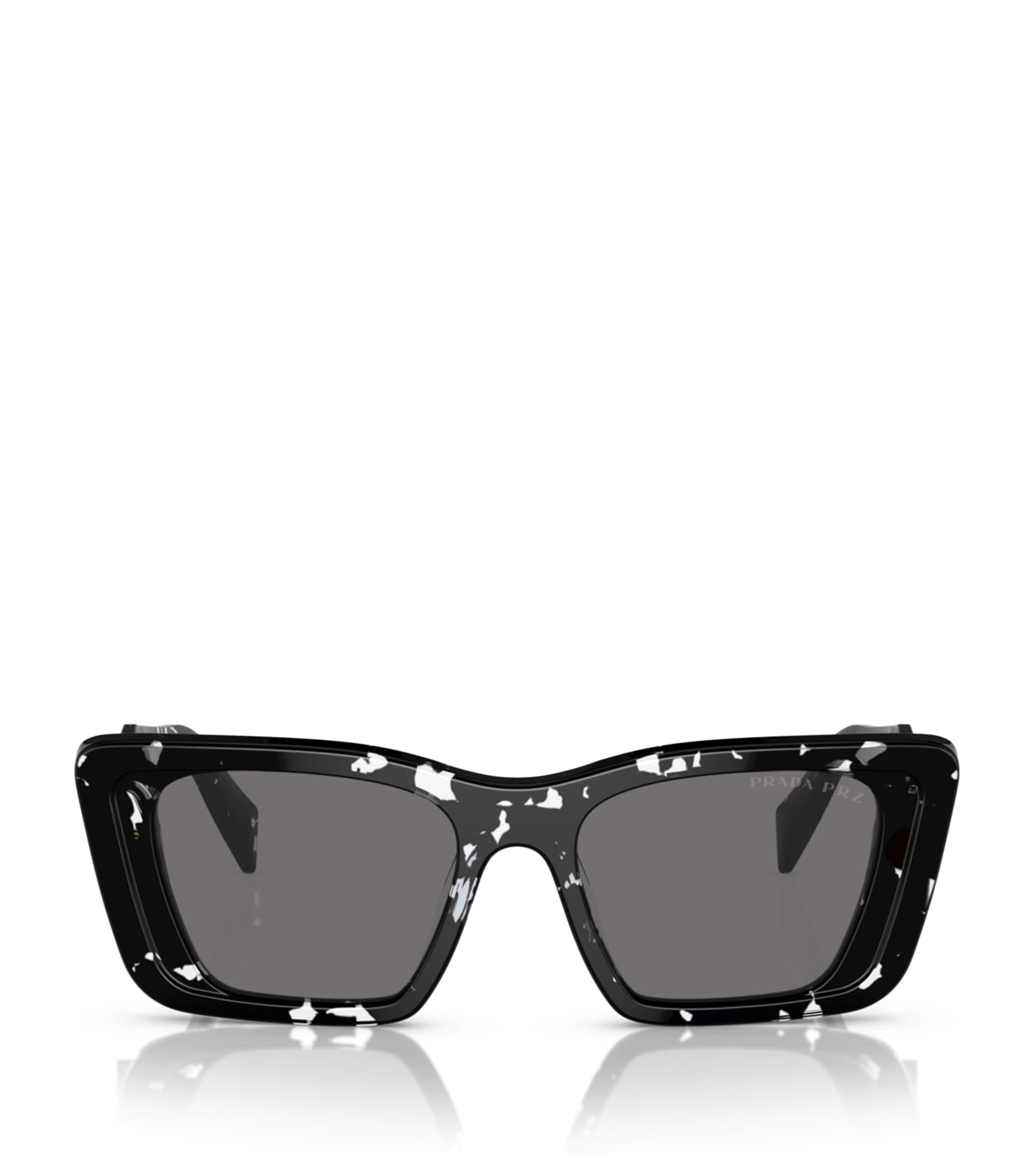 Prada Acetate Pr 08ys Sunglasses In Black