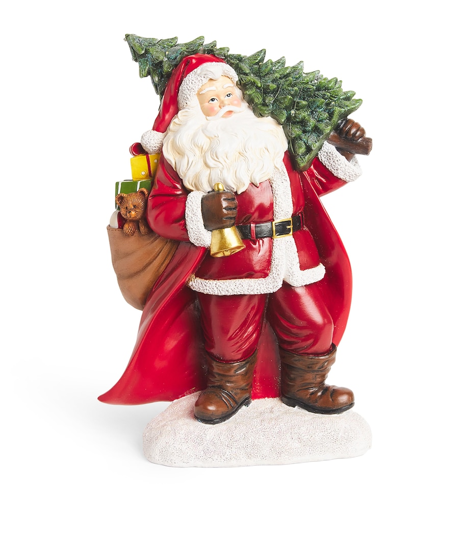 LED Father Christmas Ornament COLOURS/WARM WHITE Image 1