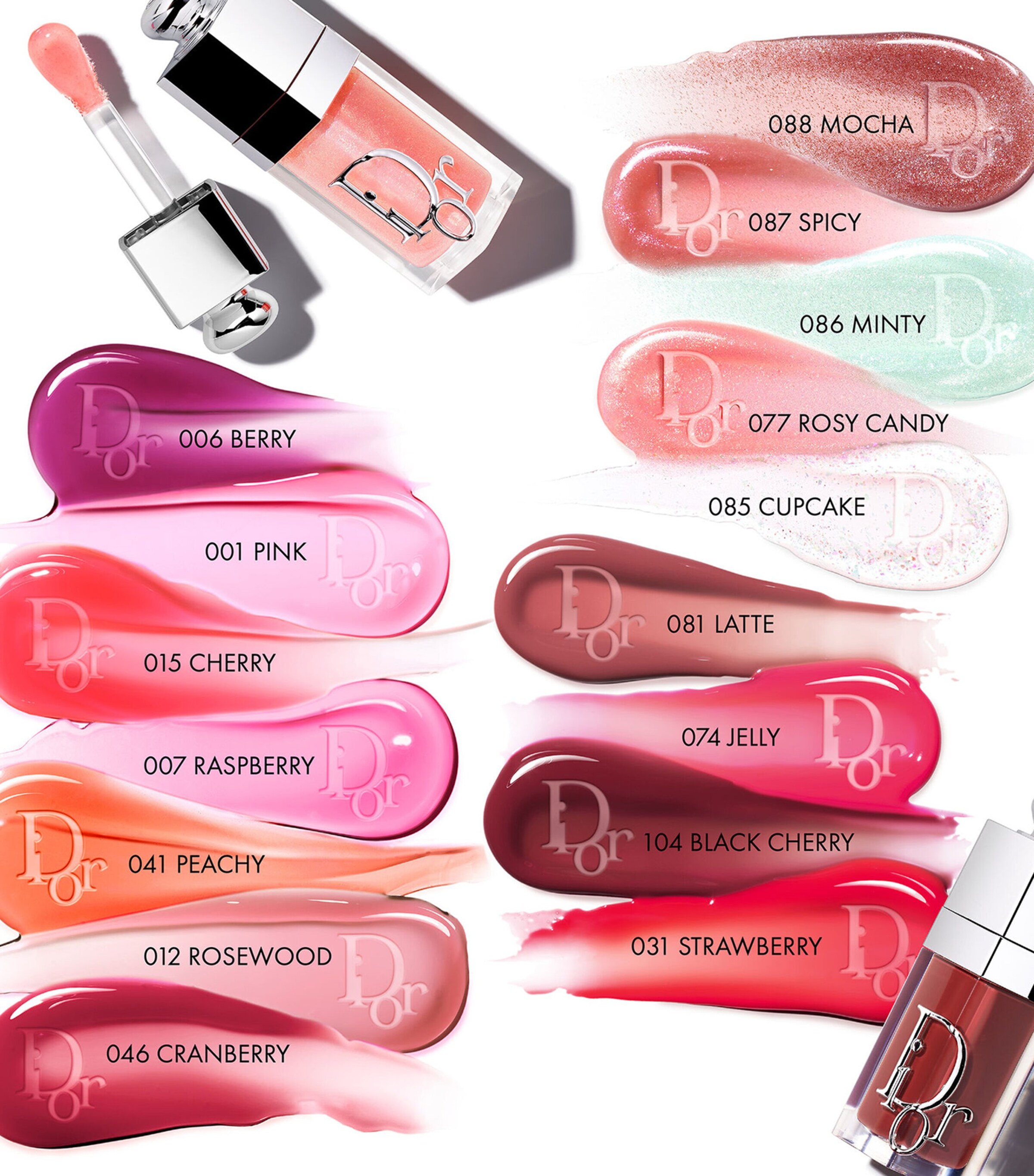 Dior Addict Lip Glow Oil 041 PEACHY JUICY Image 3