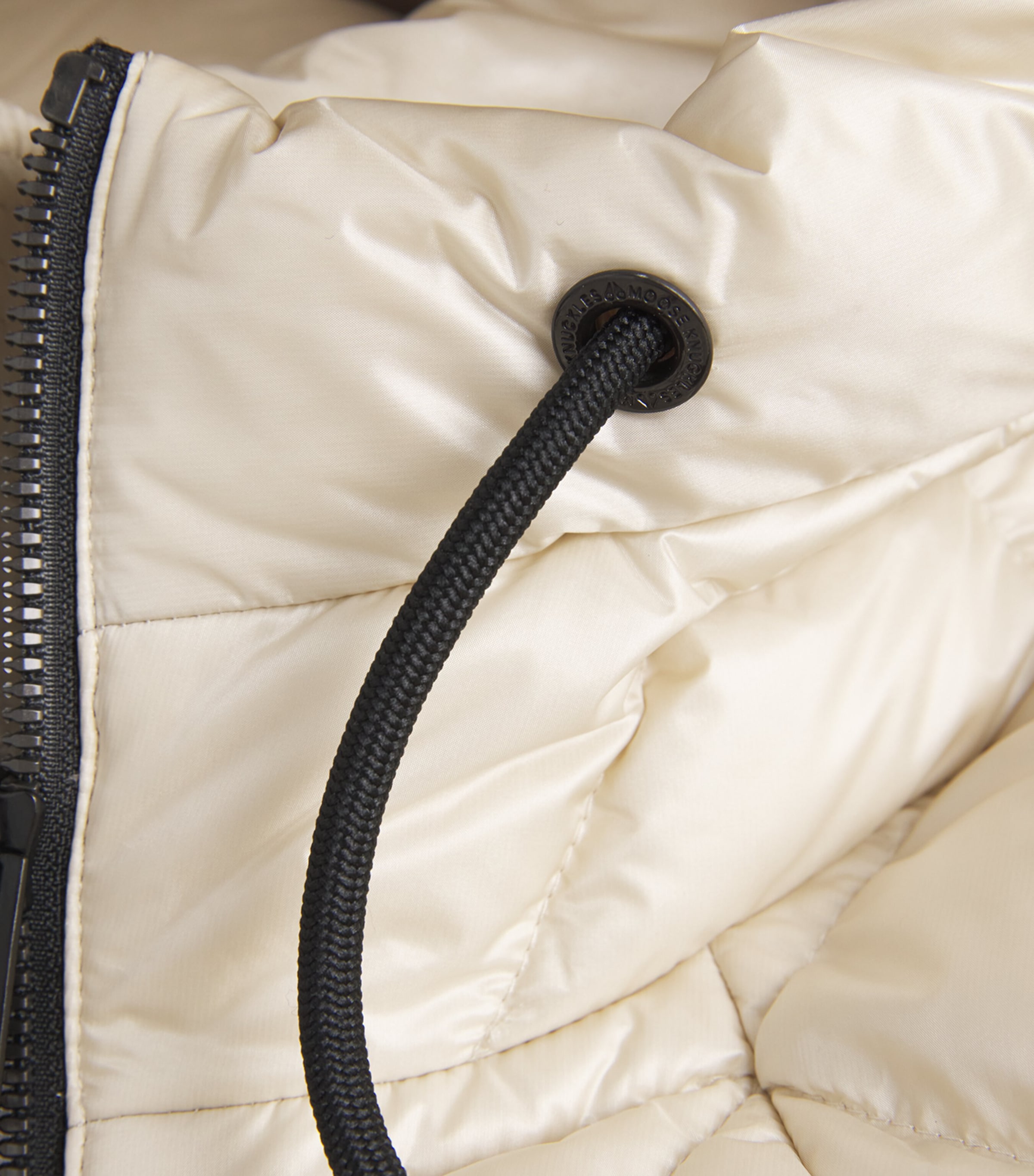 Moose Knuckles Mens Down Iceberg Quilted Jacket Alabaster Image 6