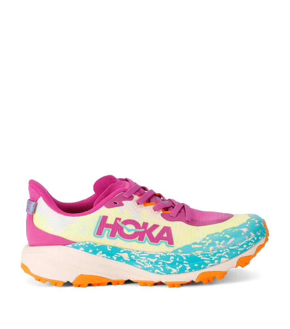 Hoka Speedgoat 6 Trainers Green Comb Image 1