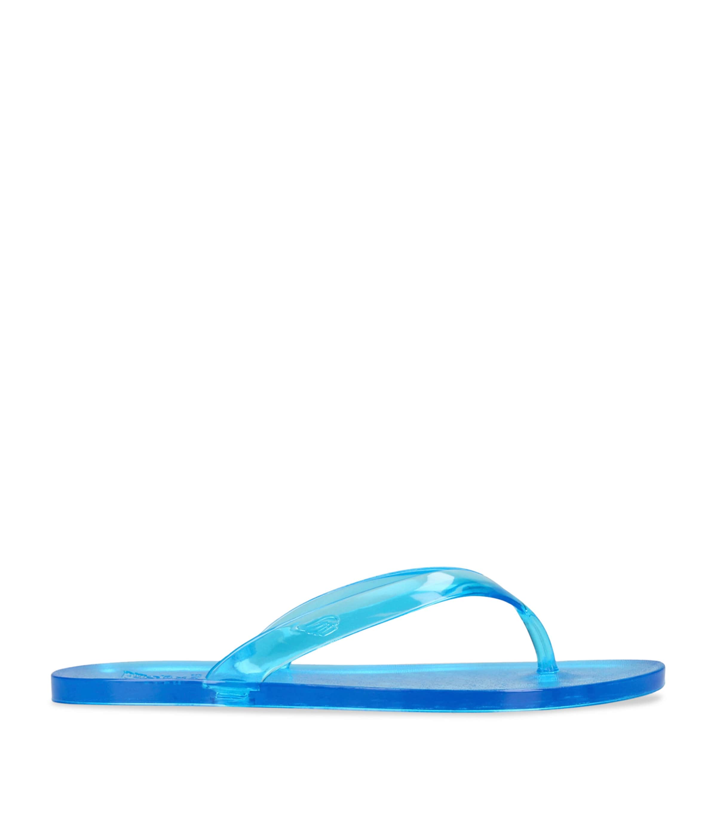 Ancient Greek Sandals Jelly Saionara Flip Flops In Blue