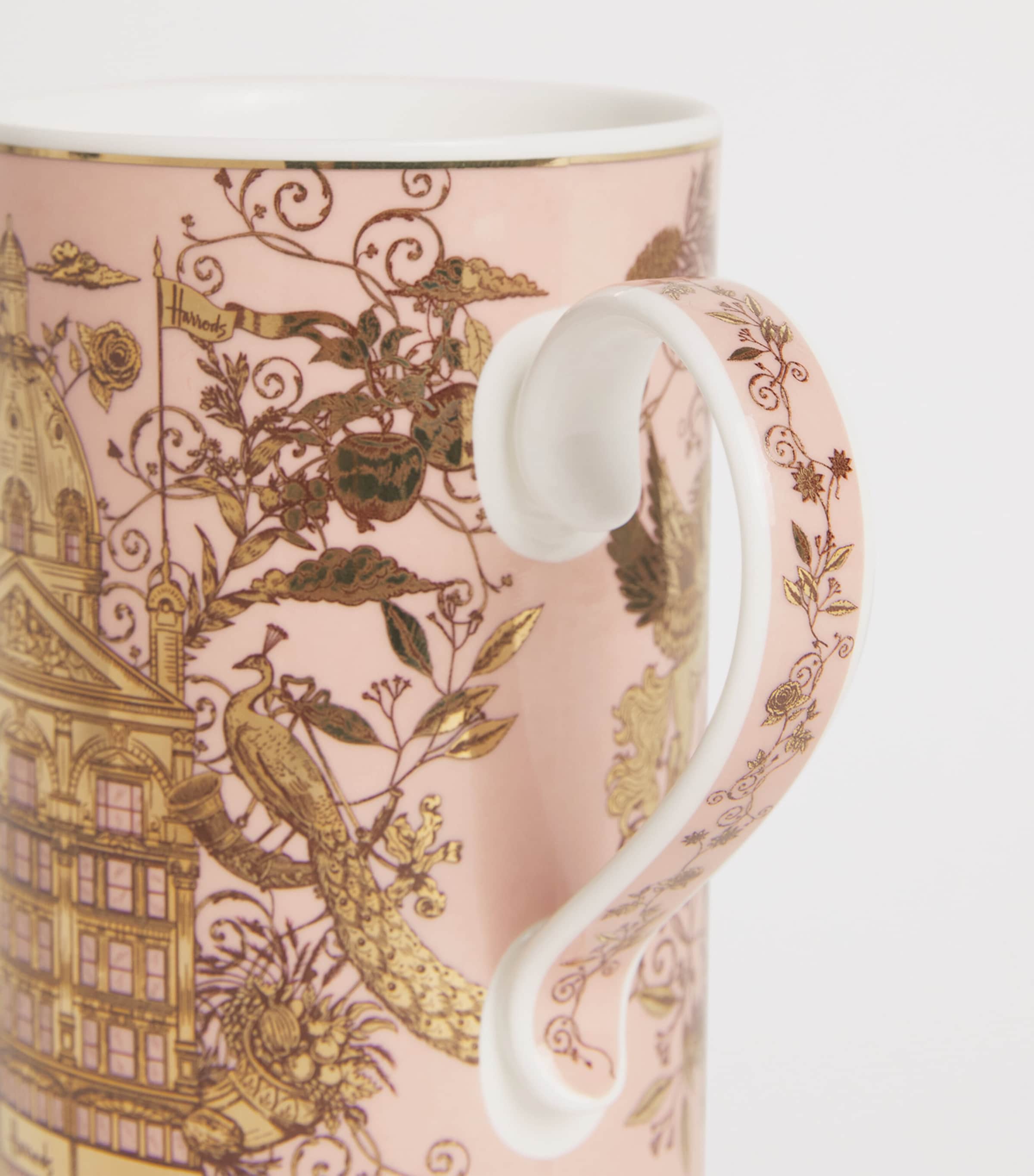 Knightsbridge Building Mug PINK Image 2