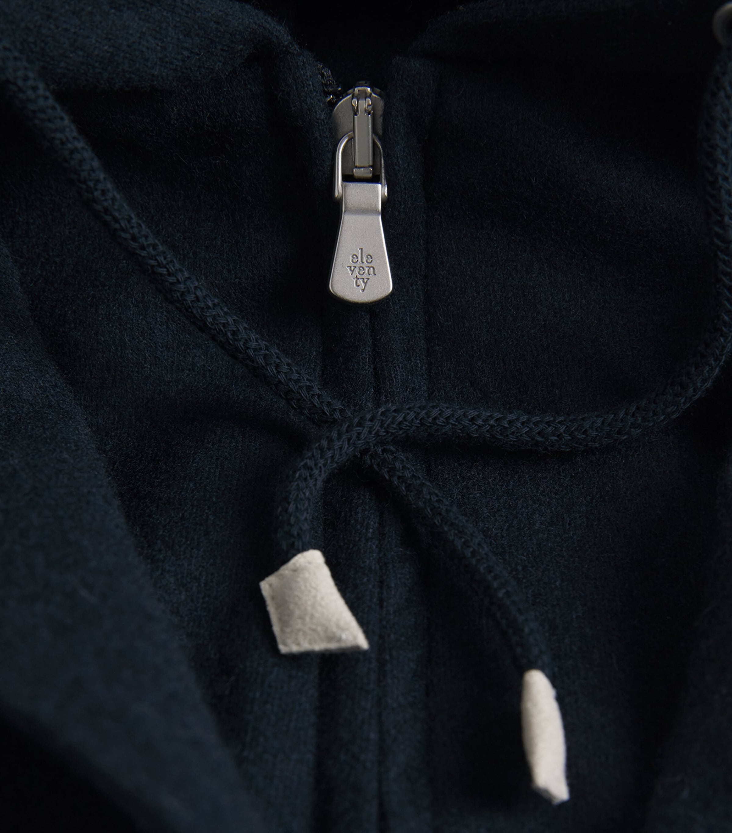 Knitted-Sleeve Layered Blazer BLU, BLU Image 5