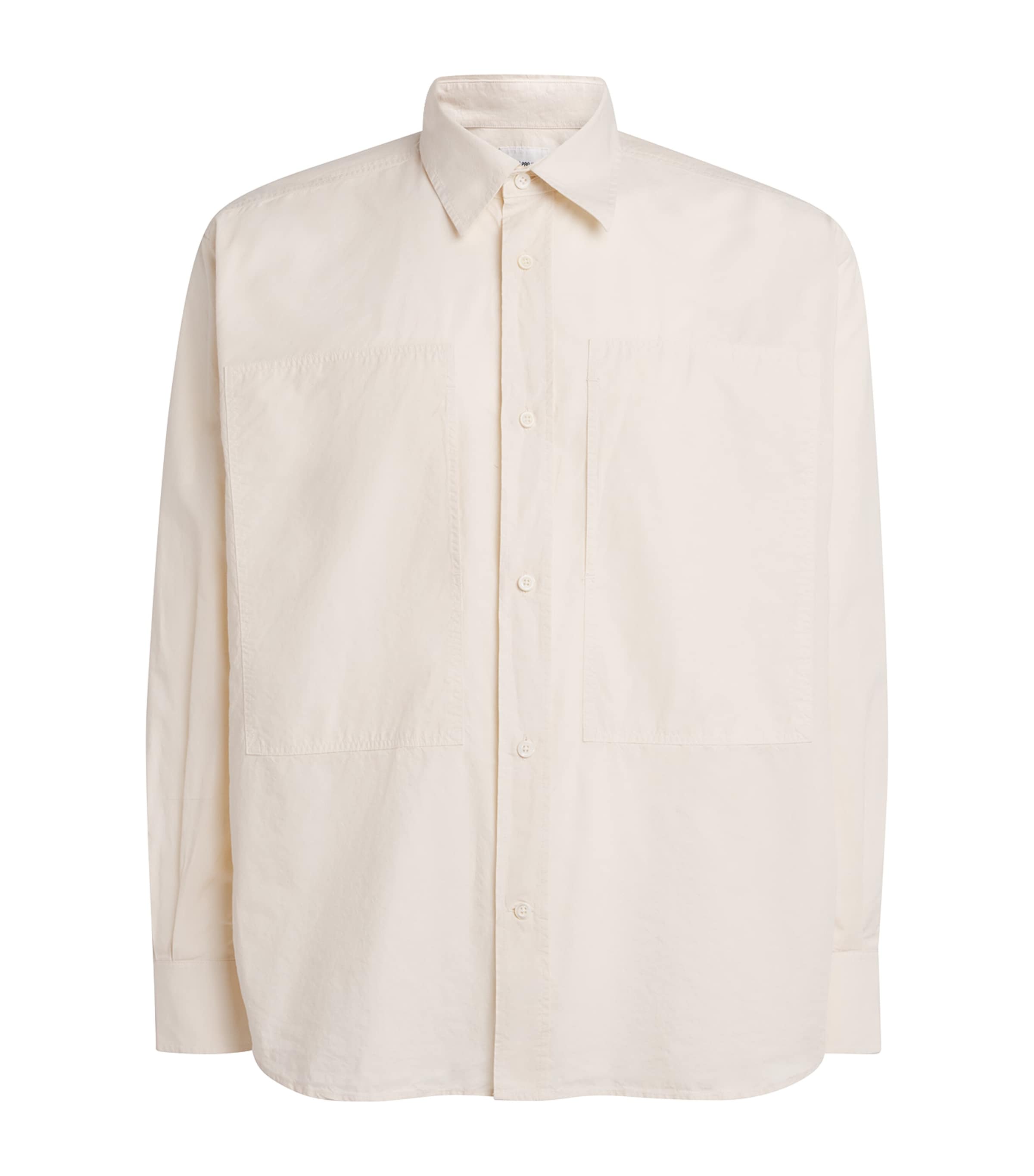 Norse Projects Cotton-blend Oversized Shirt In White