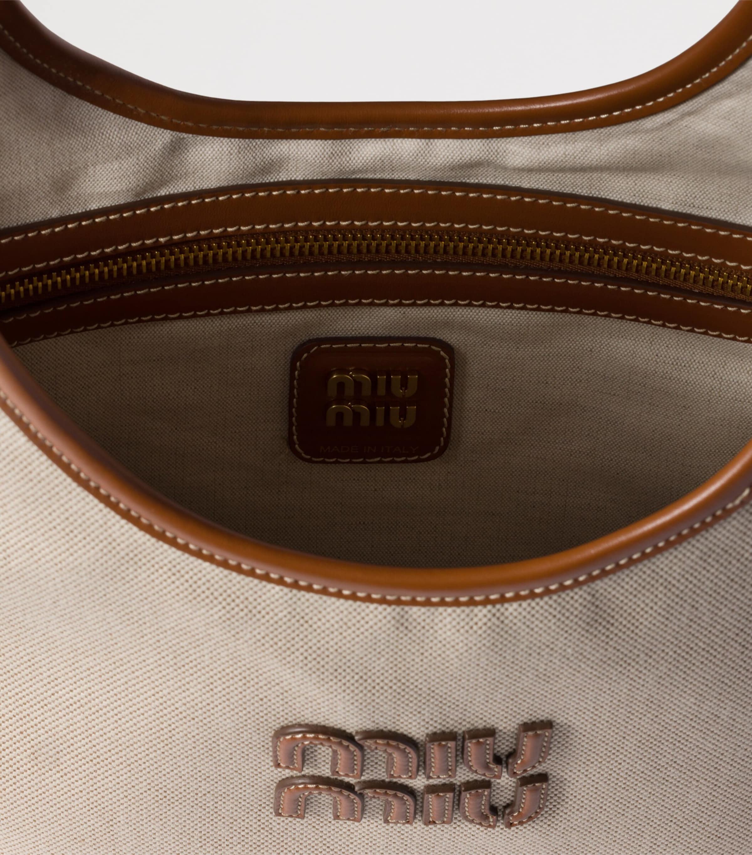 Canvas-Leather Ivy Tote Bag F062F Image 4