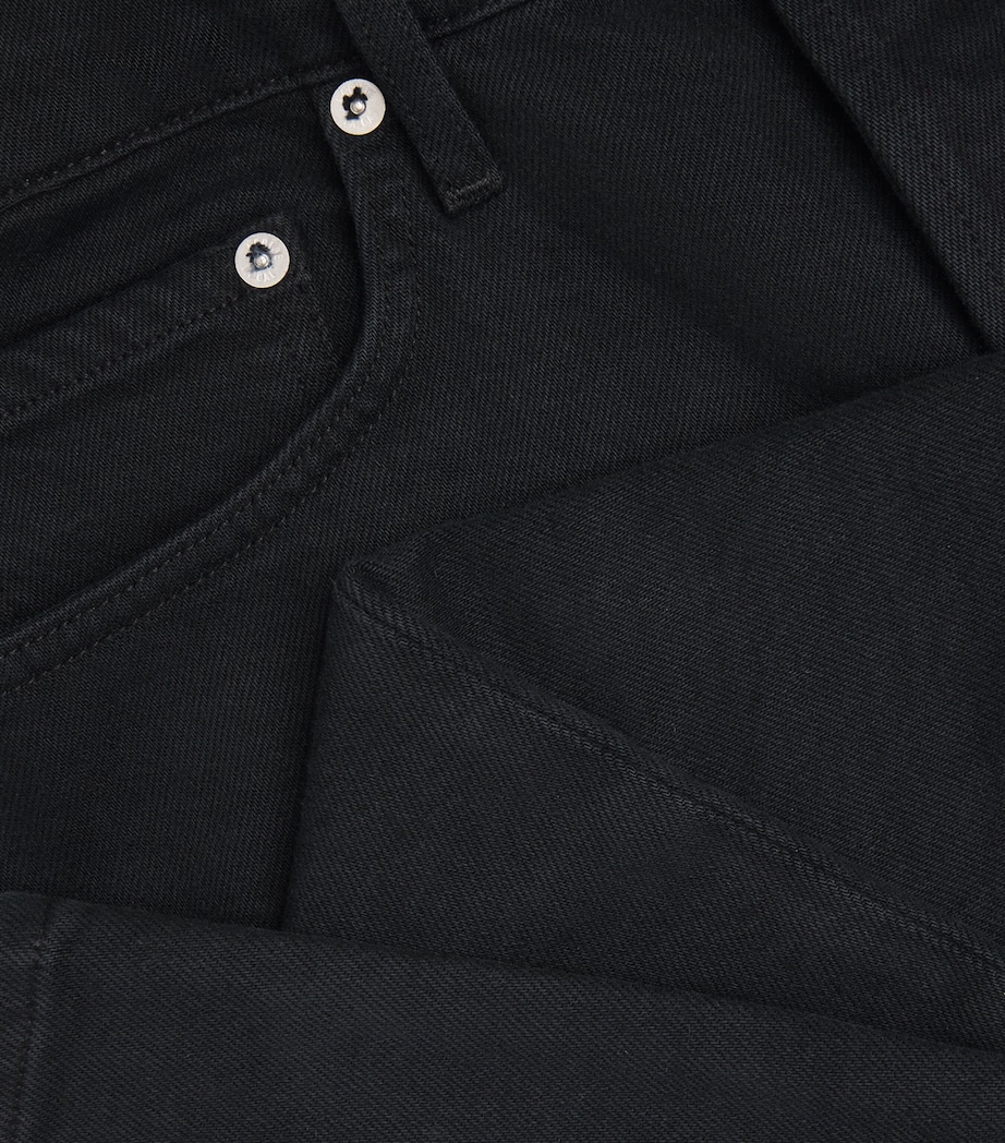 Cocktail Ankle Low-Rise Slim-Fit Jeans IMMERSION SAT BLK Image 5