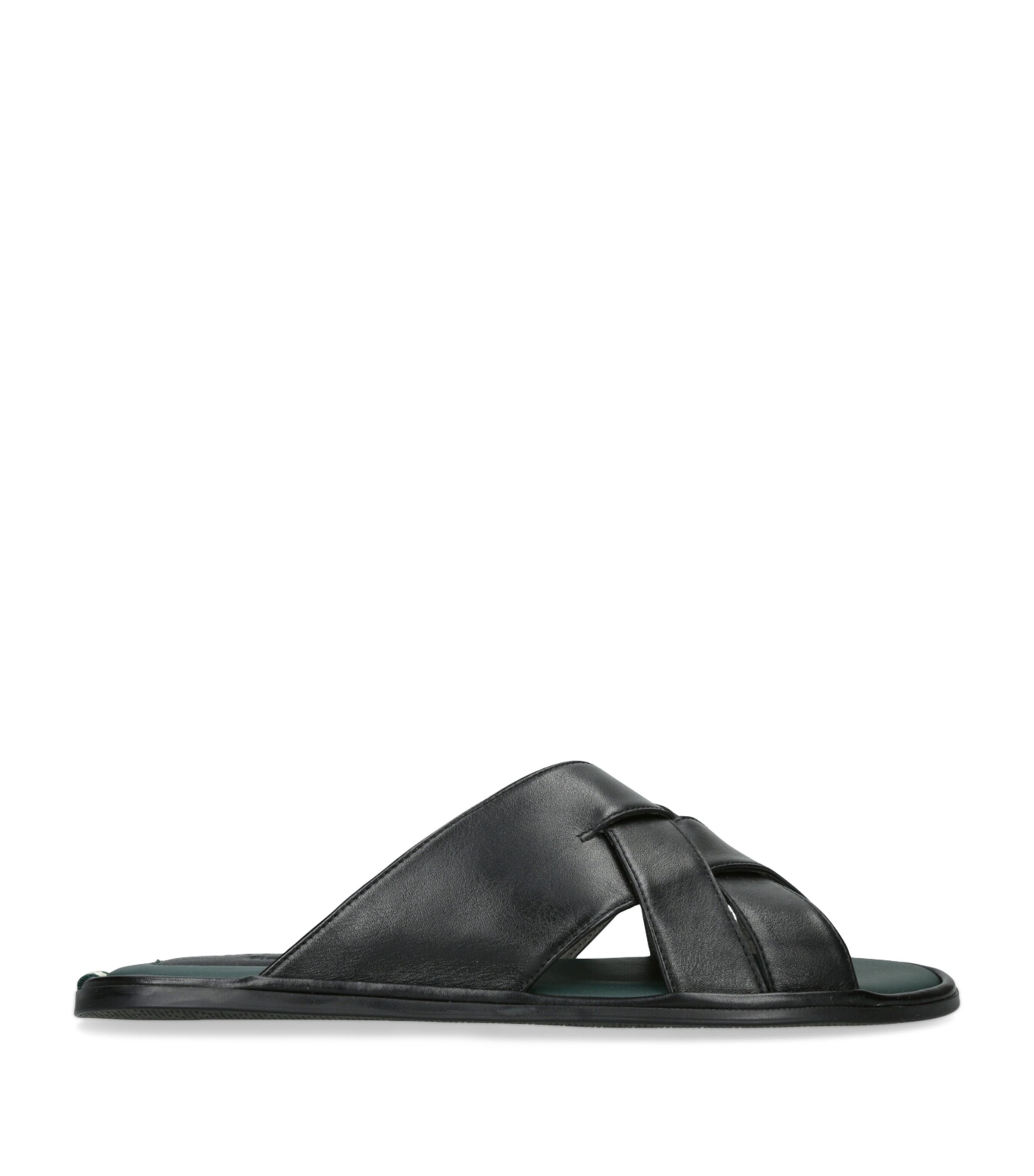 Brotini Leather Cross-Strap Sandals | Holiday Shop | Mens | Sandals | Men Shoes | Sliders | 5197