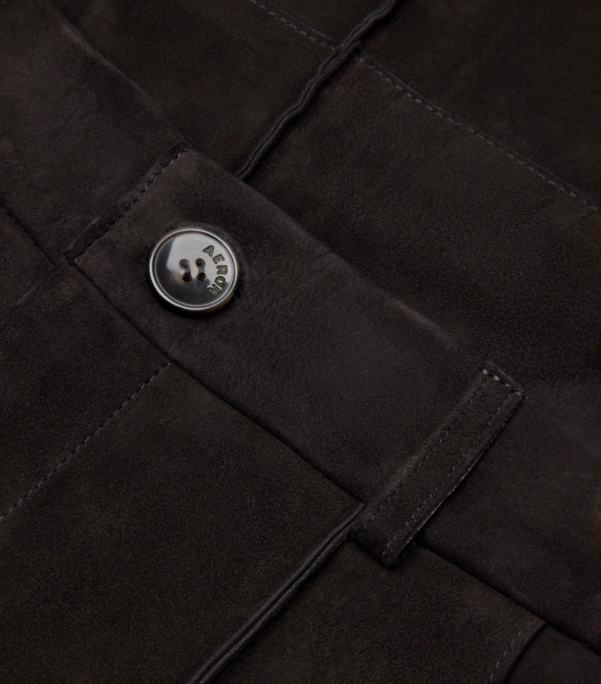 Suede Wenders Trousers 001 BLACK Image 2