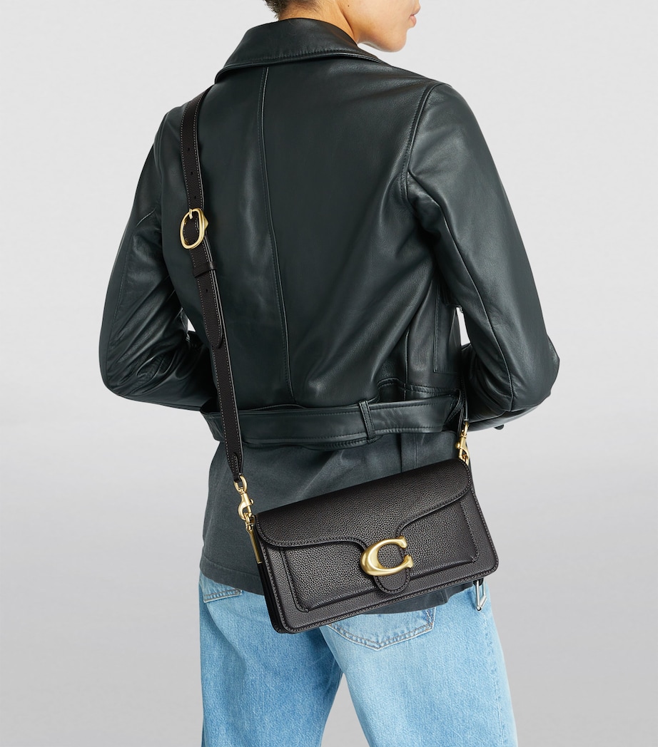 Coach Leather Tabby 26 Shoulder Bag Black Image 5