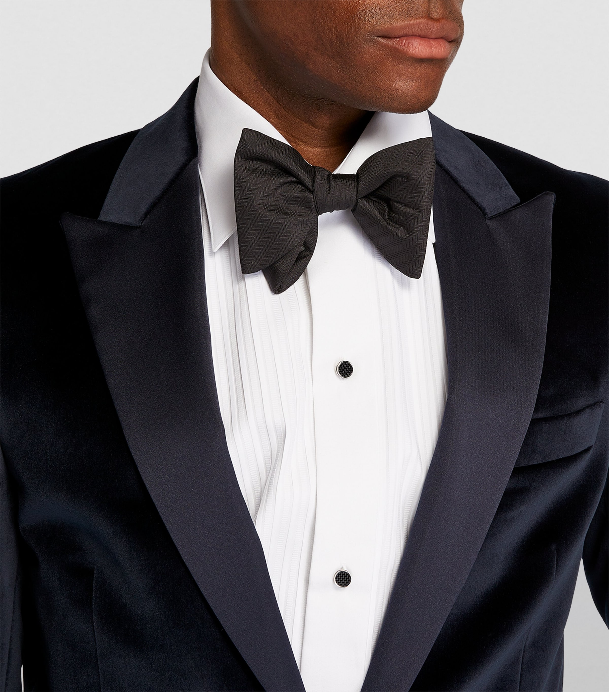 Disc Cufflink Set BLACK Image 5