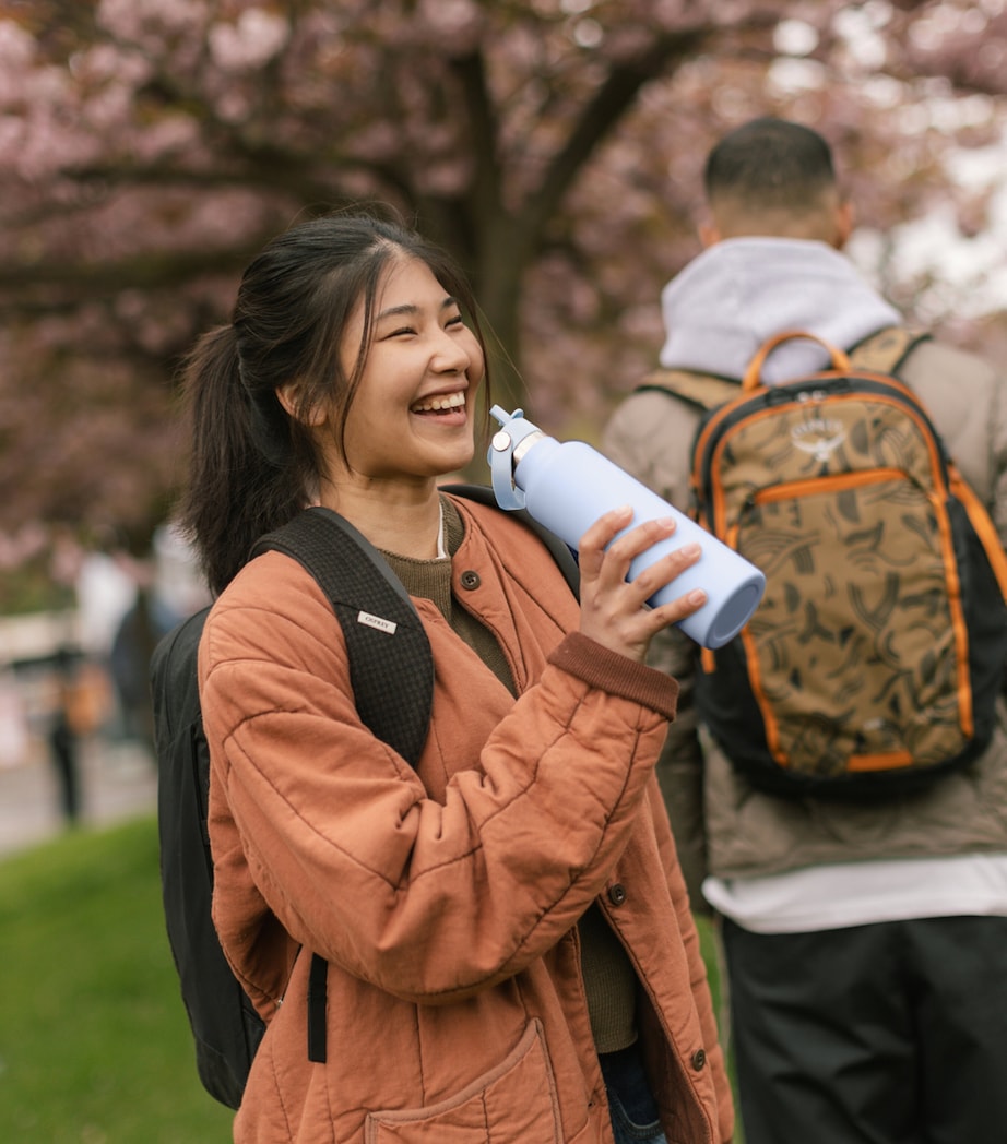 Standard Mouth Bottle with Flex Straw Cap (621ml) LIGHT MERLOT Image 5