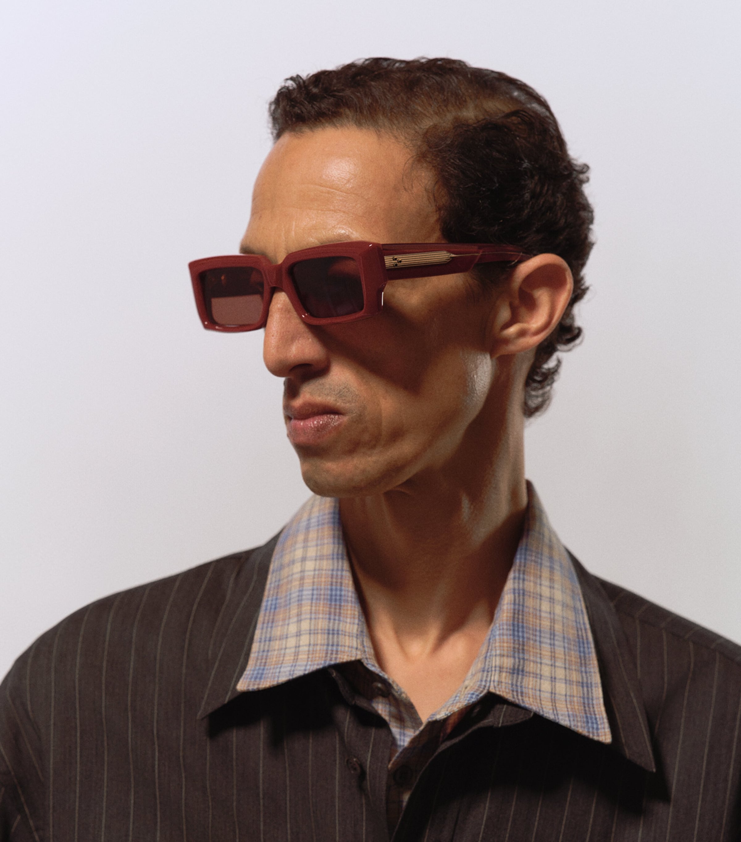 Jacques Marie Mage Acetate Quant Sunglasses Bordeaux Empire Image 2