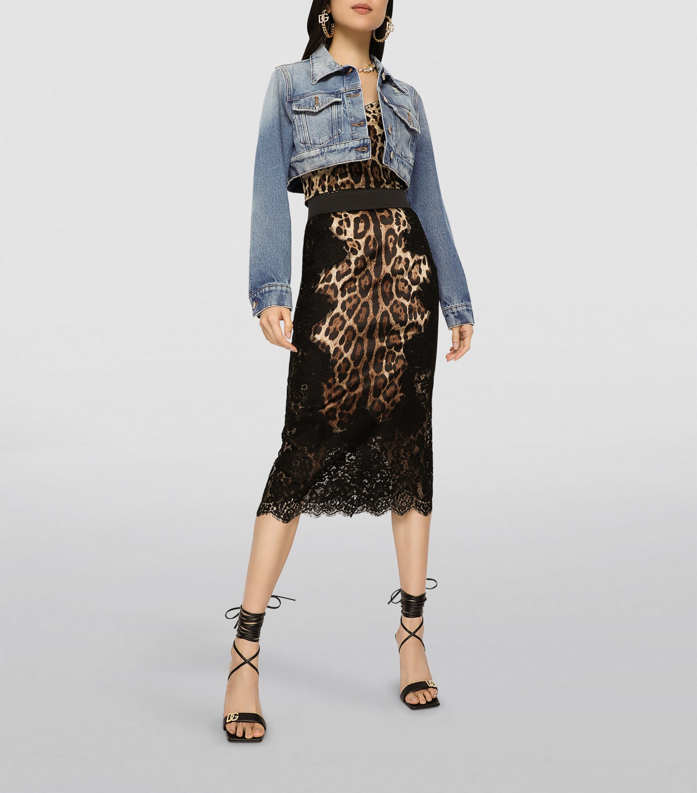 Leopard Print Bustier Top HY13M-LEO NEW Image 7