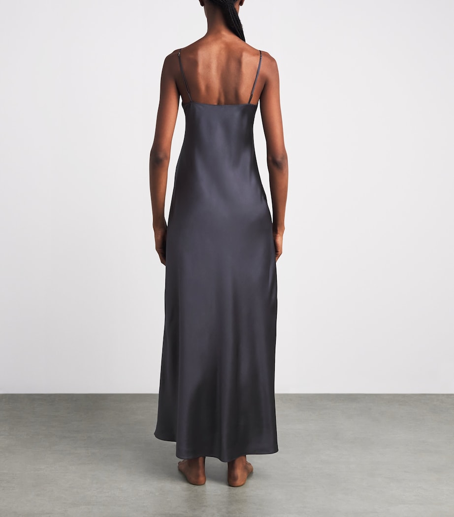 Carine Gilson Womens Silk Long Cérès Nightdress Noixdegalles Image 5