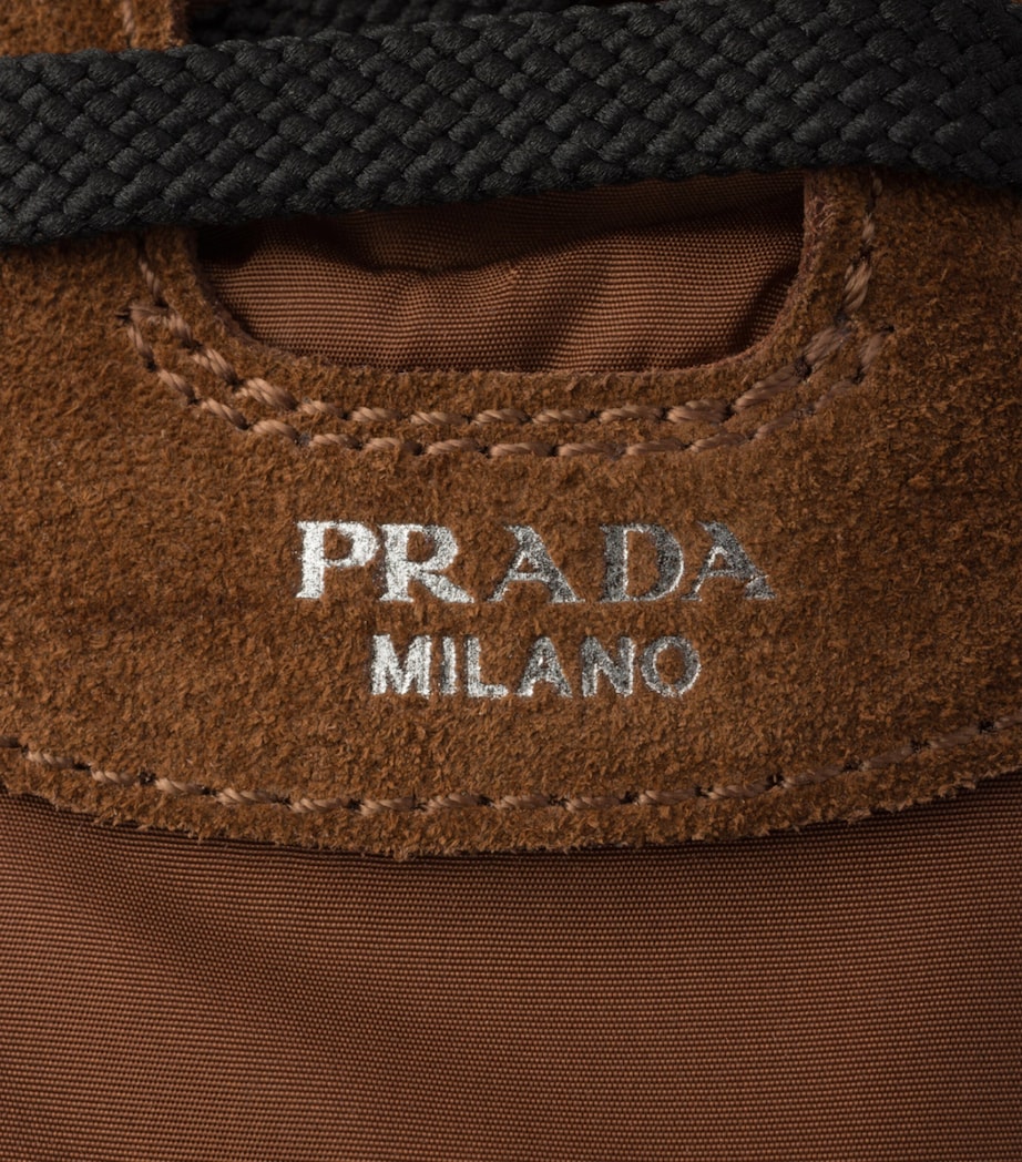 Prada Re-Nylon-Suede Collapse Sneakers Brown Image 5