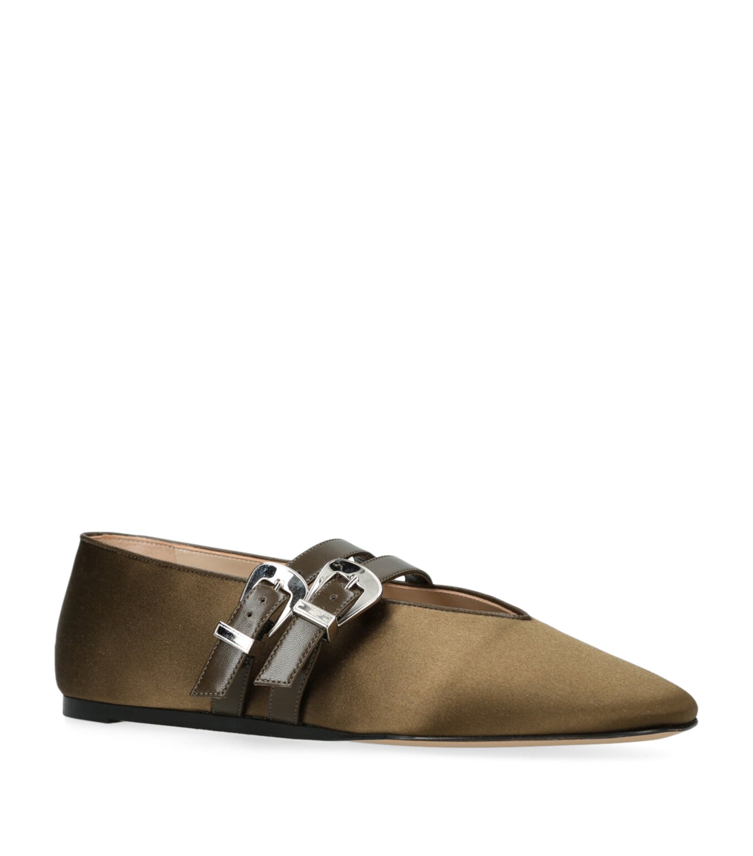 フラットシューズ LE MONDE BERYL SS25 'Claudia' ballet flats (BCSNPL BLE) Ballet Claudia Slipper / Black Suede