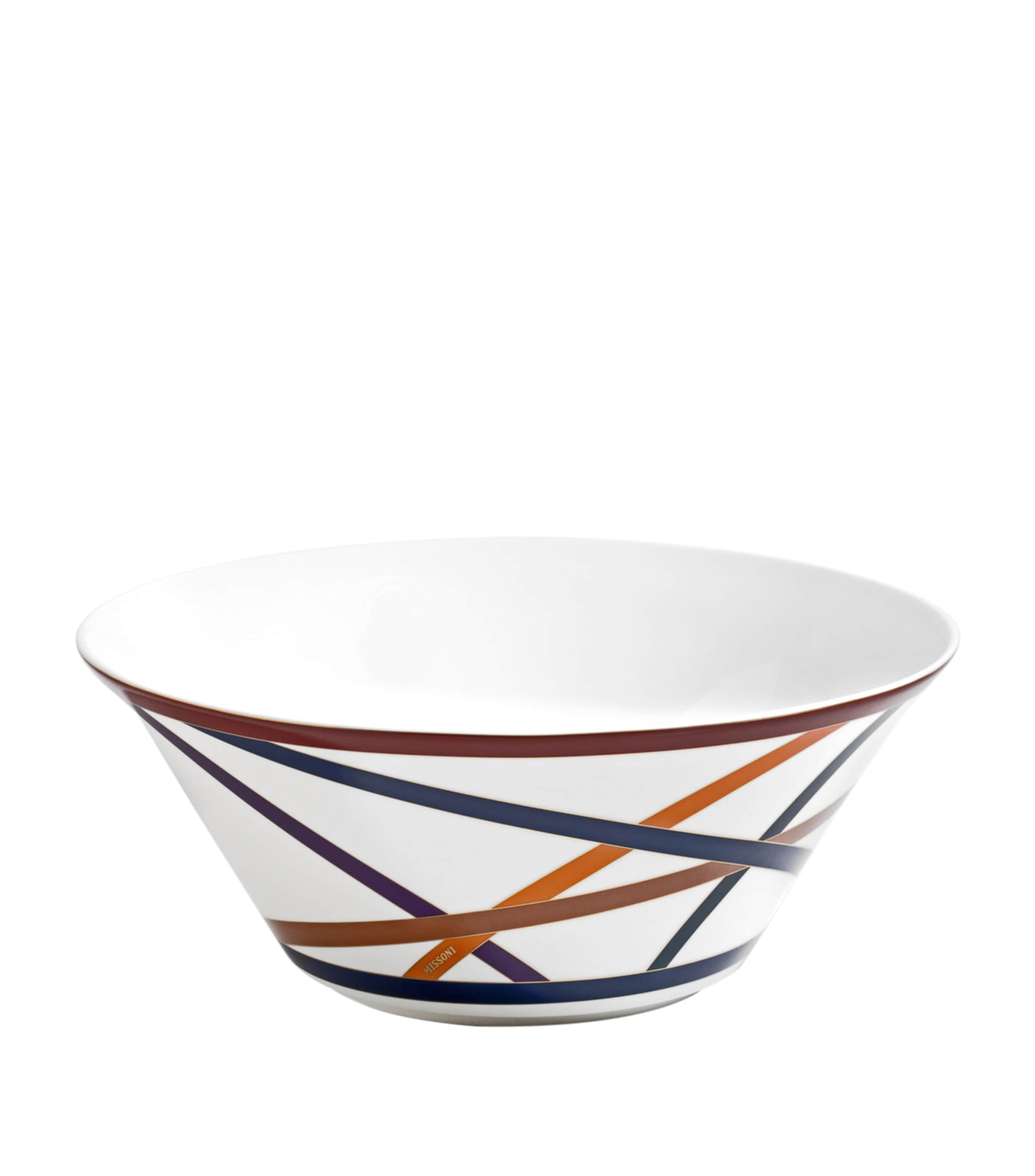 Missoni Home Nastri Salad Bowl (26.5cm) | Dining | Tableware | Bowls | Designers | Missoni Home