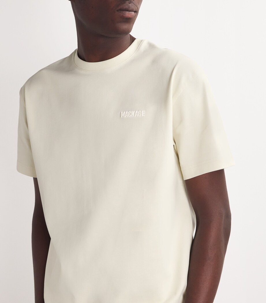 Organic Cotton Logo T-Shirt CREAM Image 6