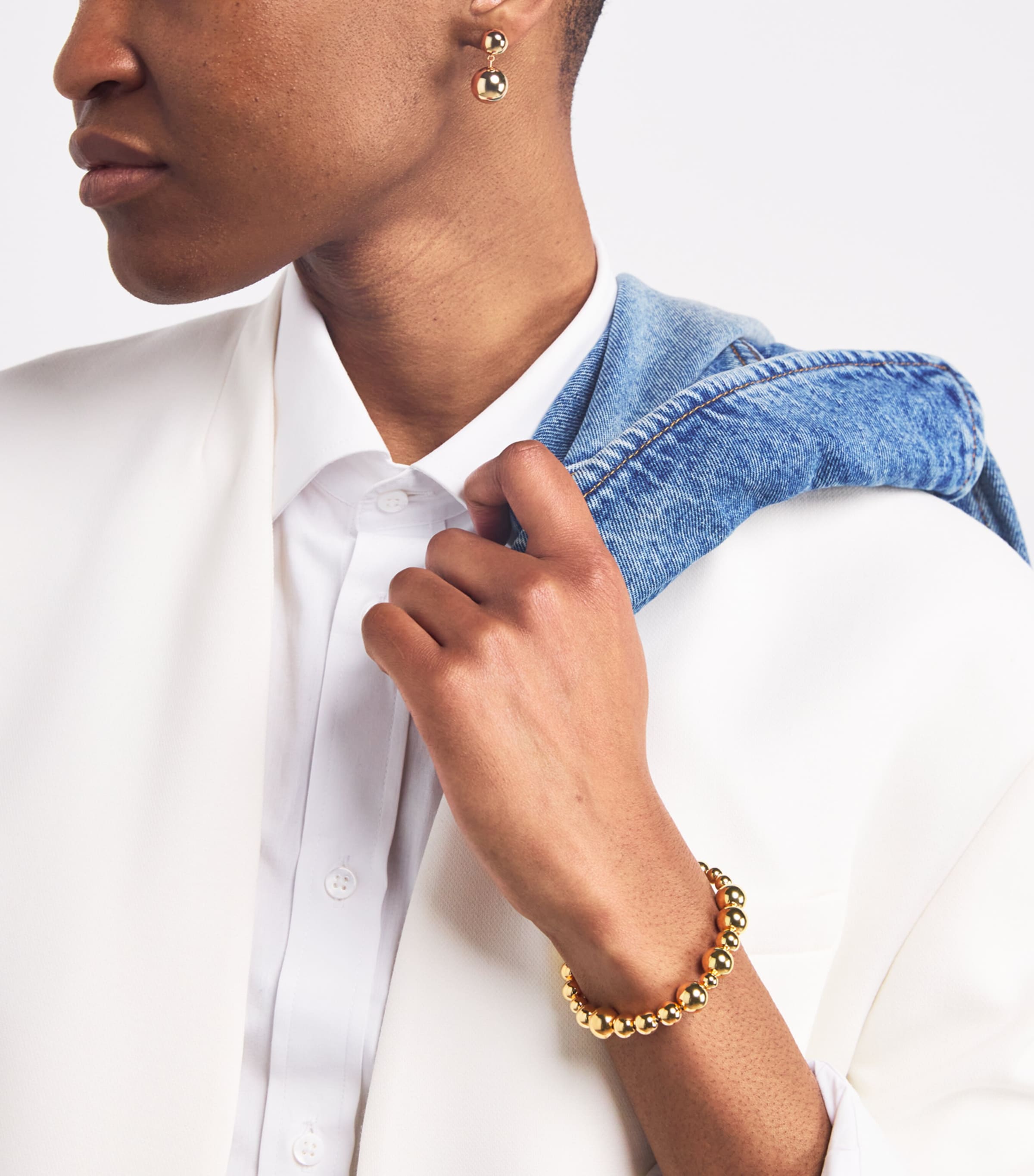 Gold-Plated The Caroline Earrings GOLD Image 5