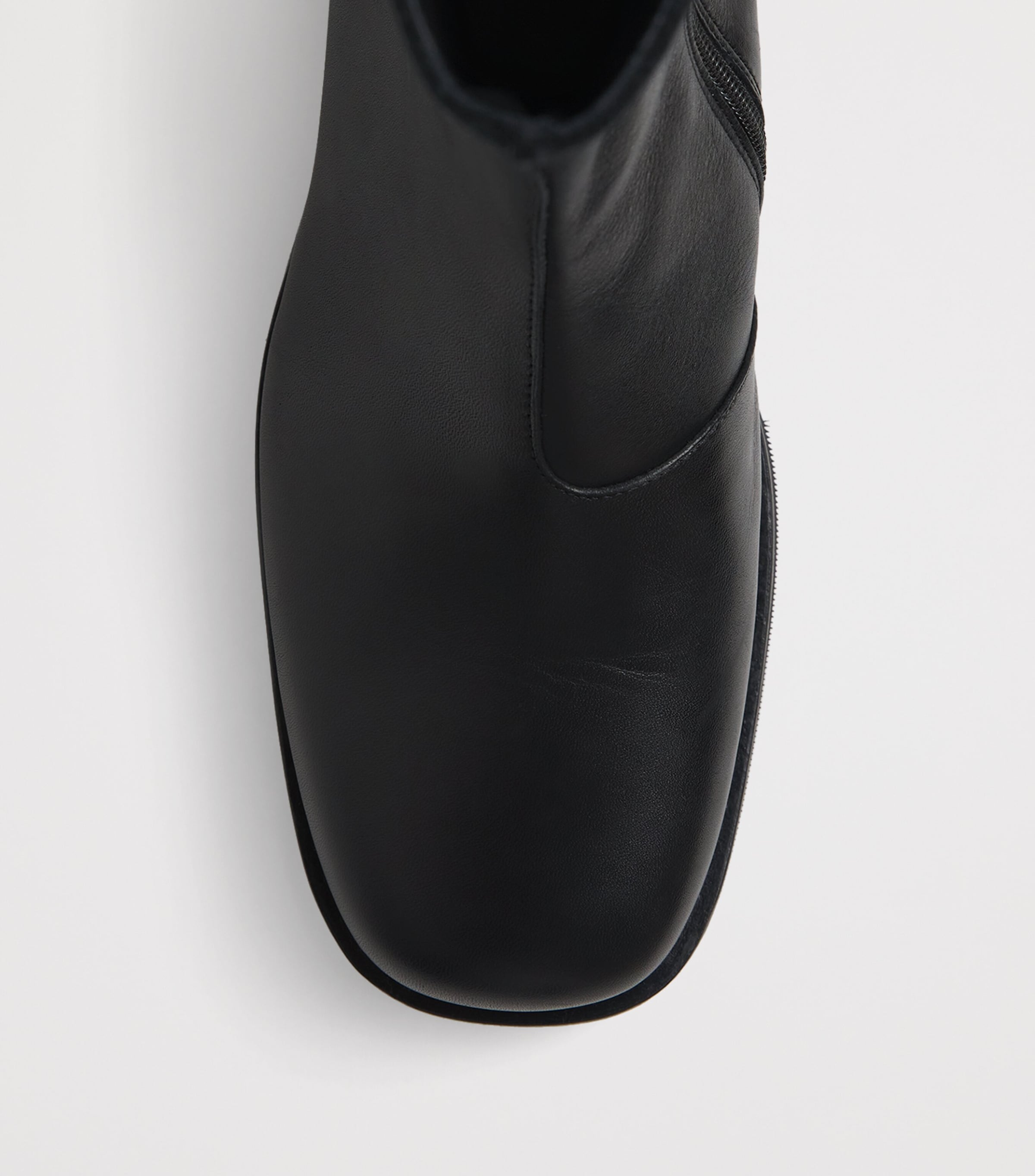 Our Legacy Leather Camion Ankle Boots Black Image 5