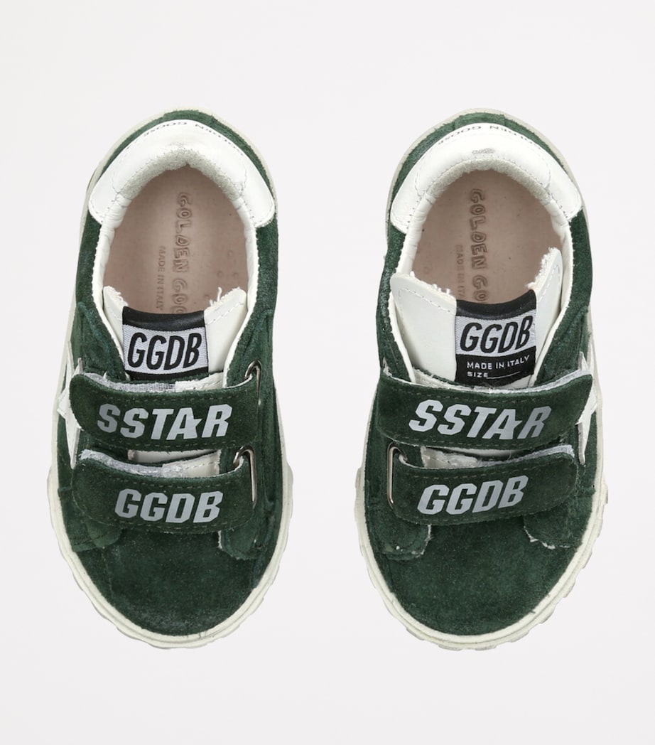 Suede Old School Sneakers DARK GREEN Image 4