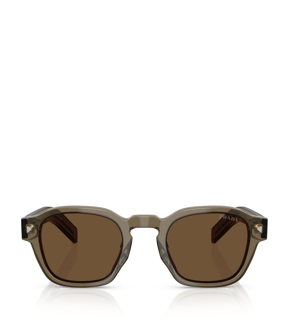Prada Acetate Phantos Sunglasses Beige Image 1