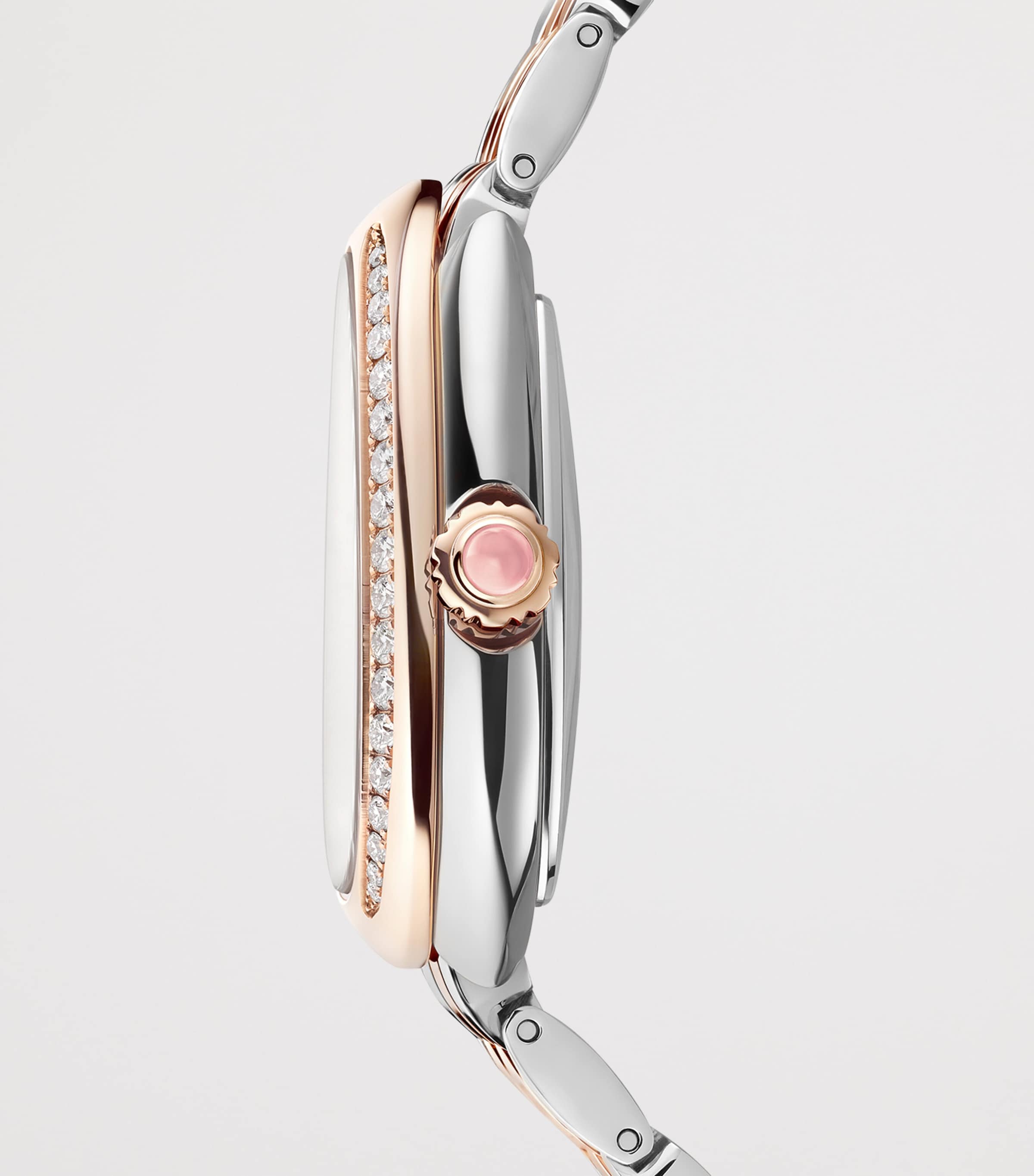 Stainless Steel, Rose Gold and Diamond Serpenti Seduttori Watch 34mm WHITE Image 3