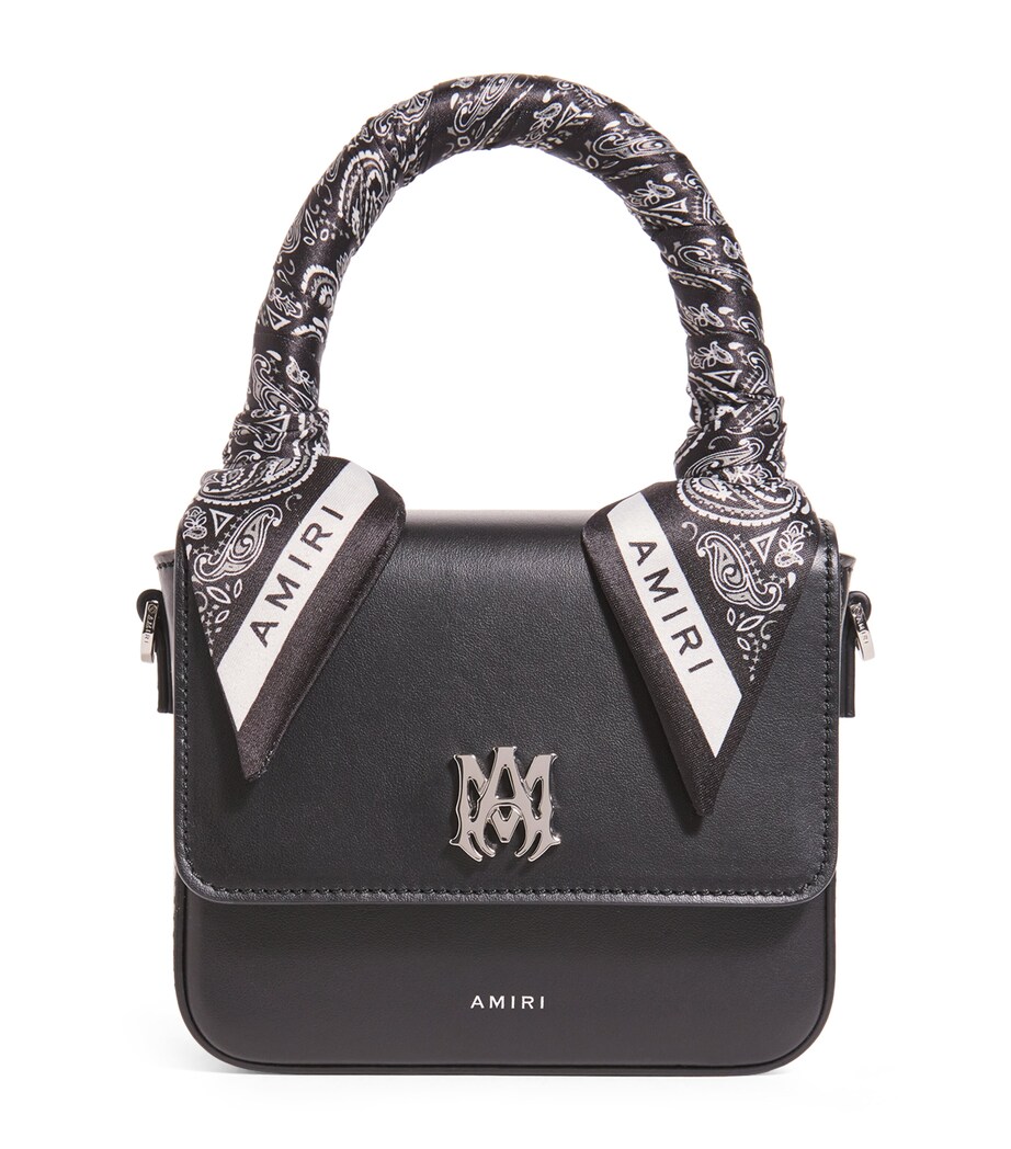 AMIRI Leather Micro MA Bag Black Image 1