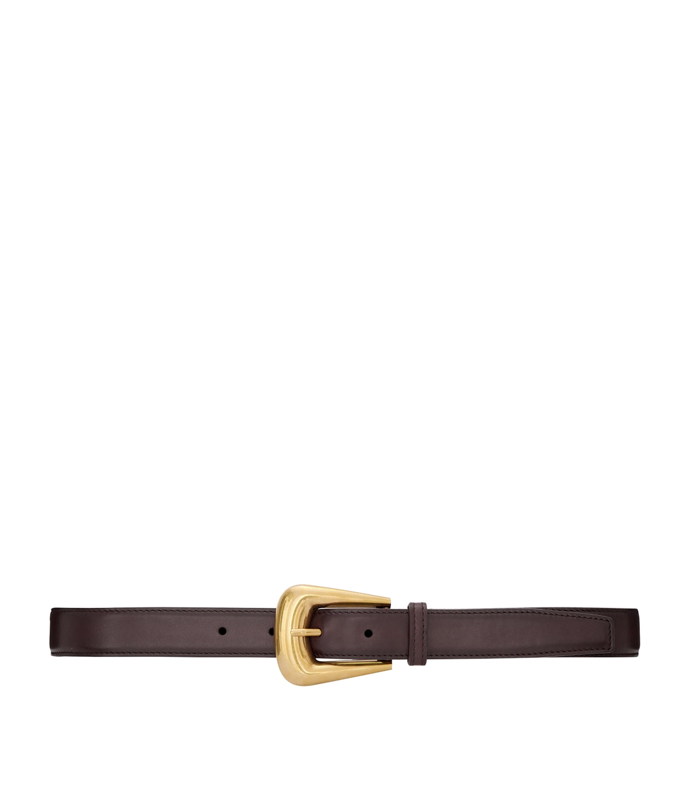 Leather Folk Buckle Belt 2596 Image 1