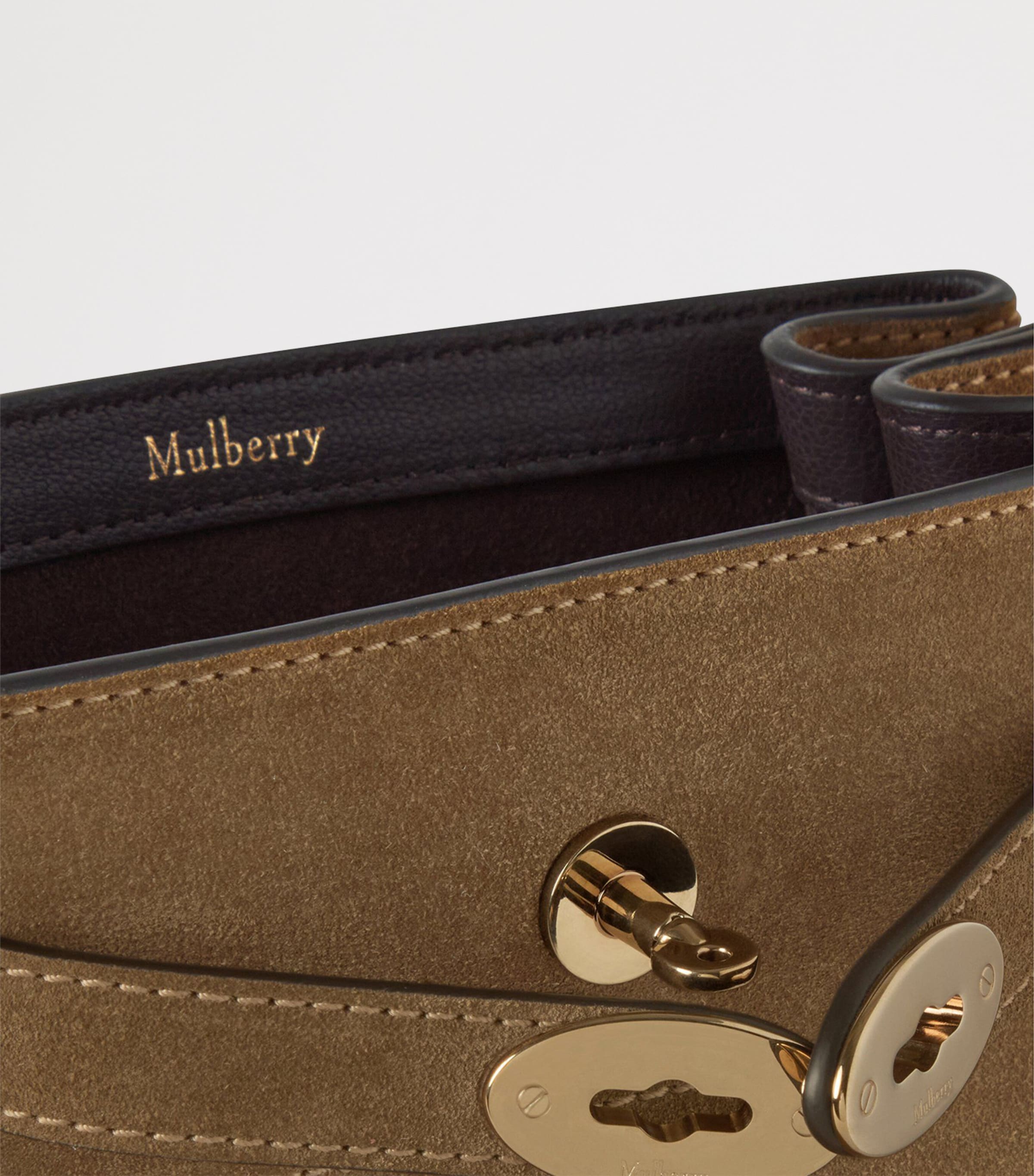 Mulberry Leather Islington Bucket Bag Salcombe Sand Image 5