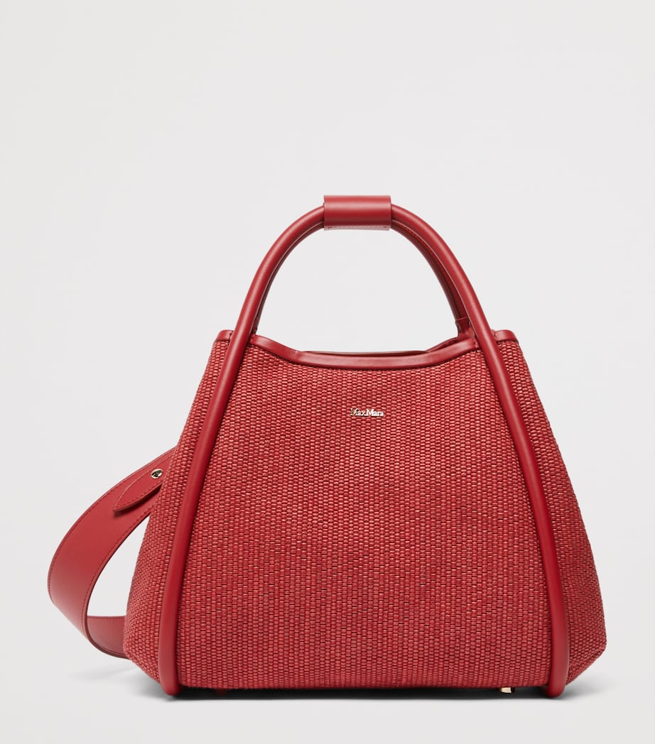 Max Mara Small Marine Top-Handle Bag Red Image 5