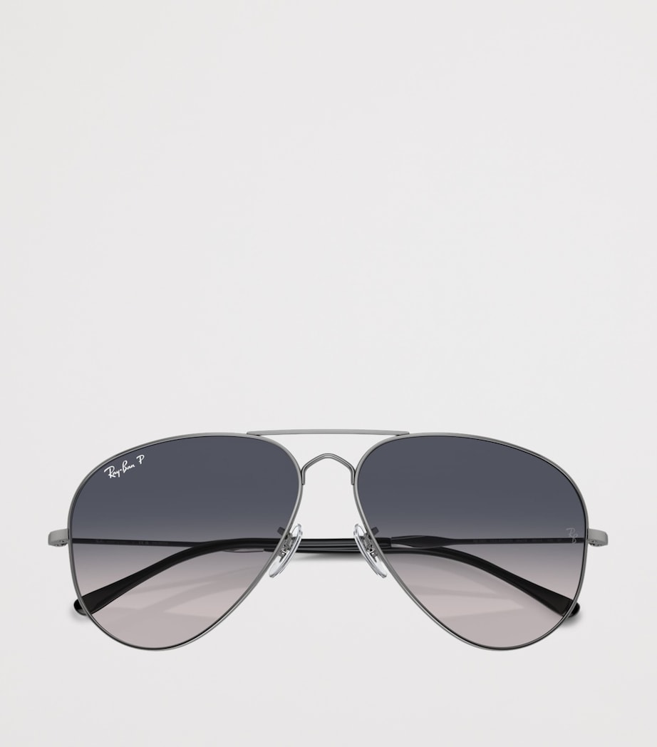 Ray-Ban Metal Old Aviator Pilot Sunglasses Image 5
