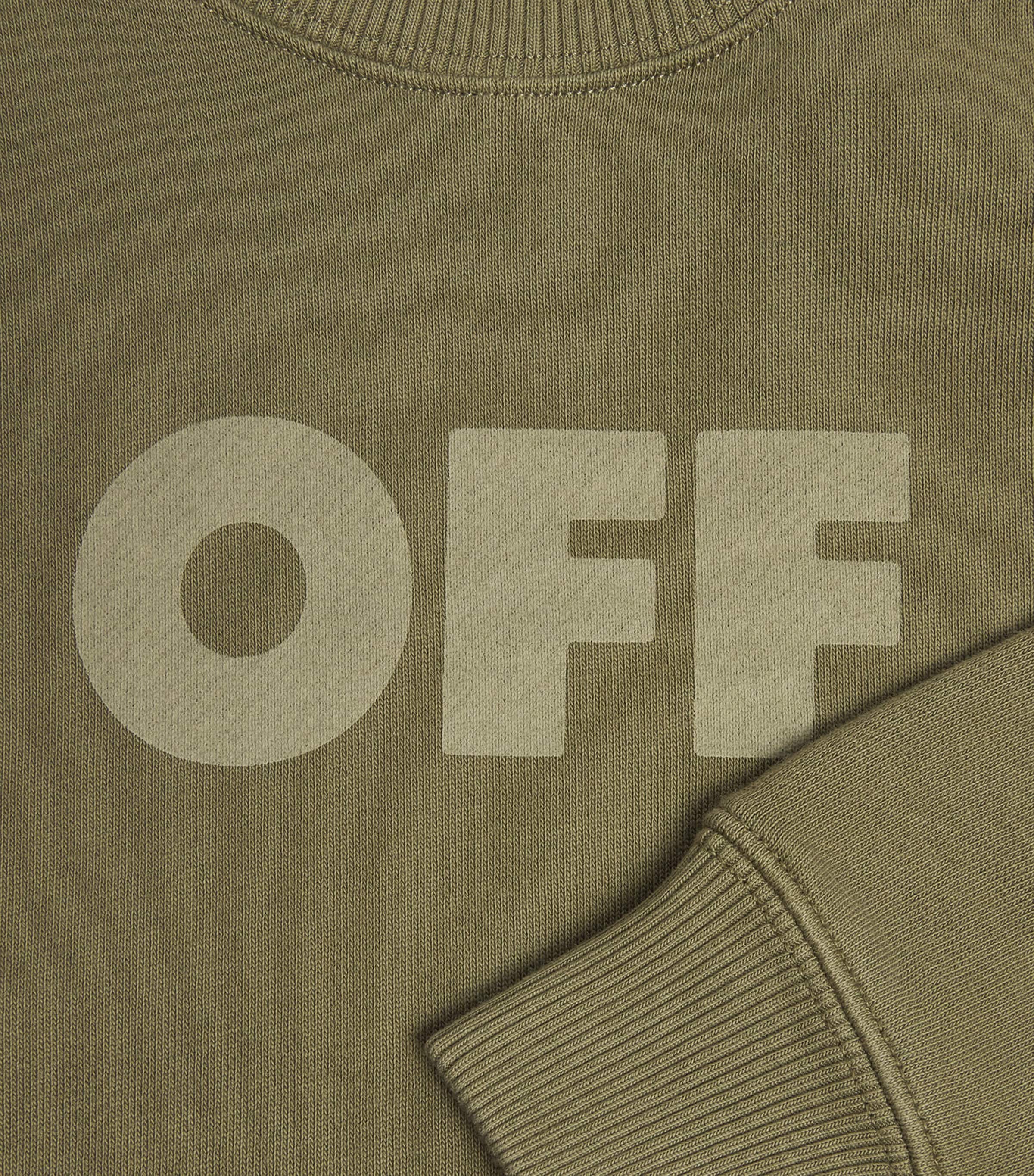 Arrows Logo Sweatshirt (4-12+ Years) MARTINI OLIVE Image 3