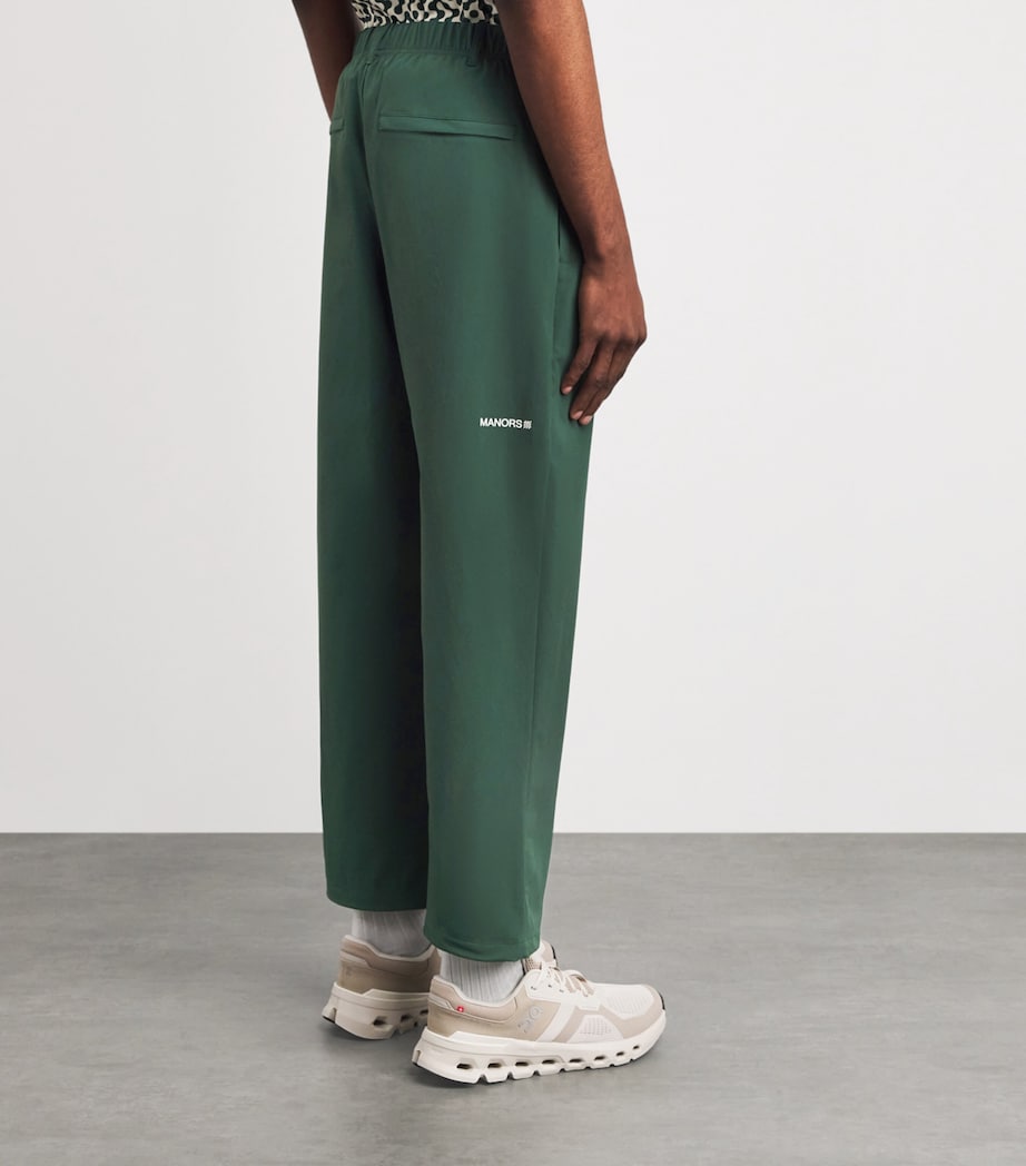 Manors Mens Club Straight Trousers Pine Green Image 5