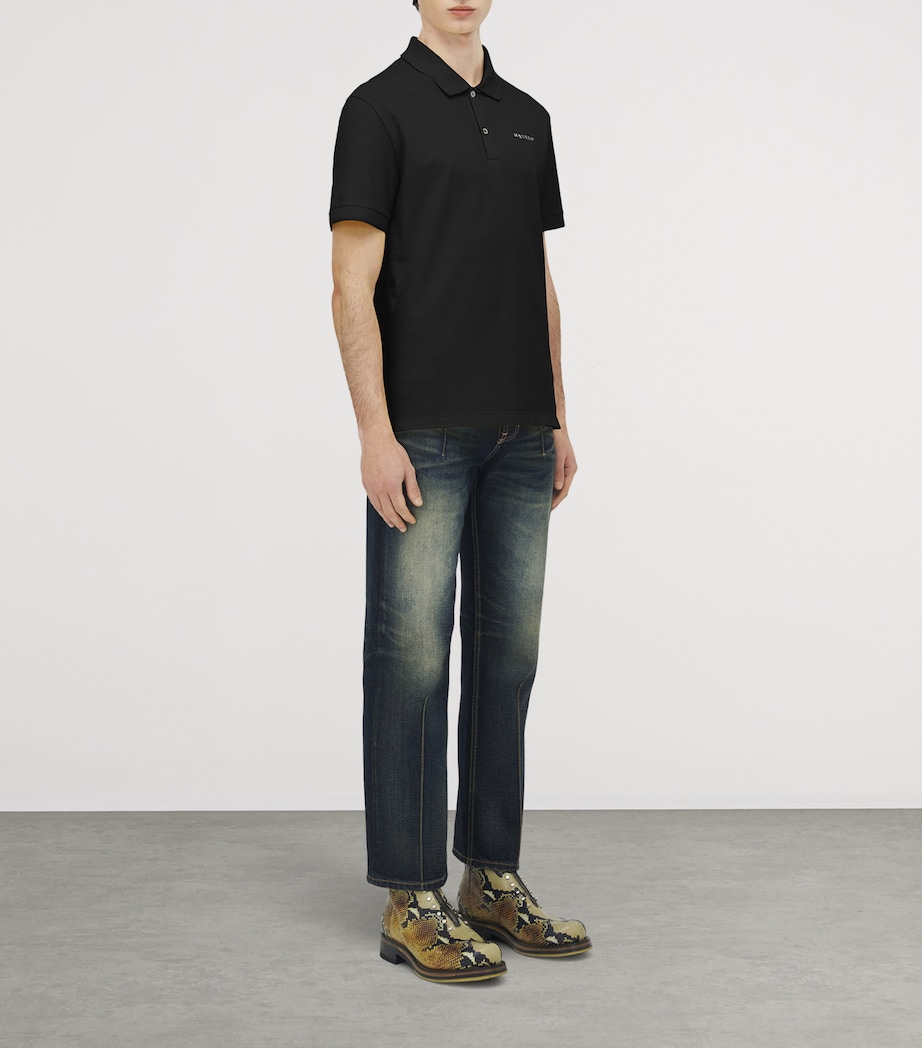 Cotton Logo Polo Shirt 1000 Image 3