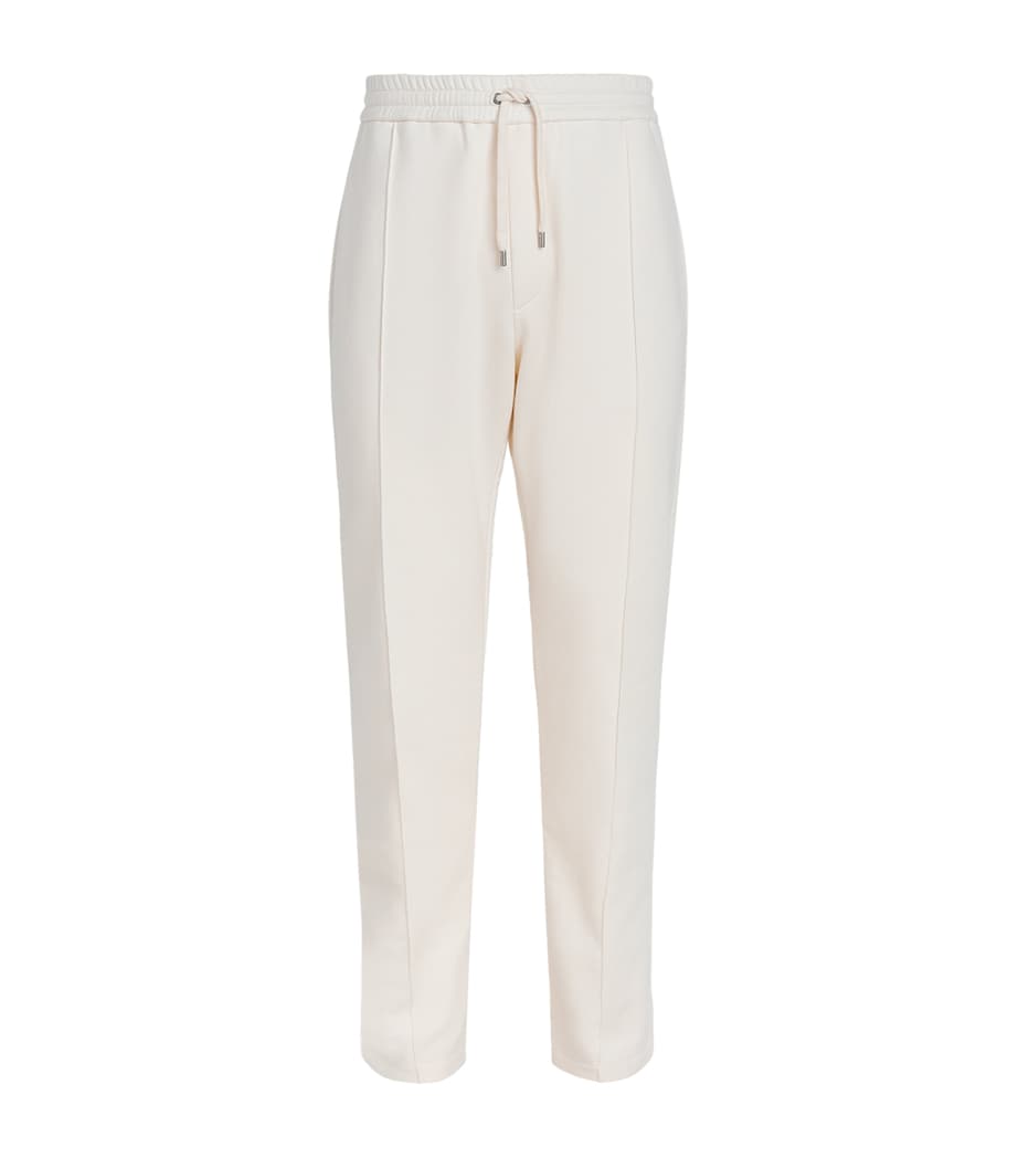 Ralph Lauren Purple Label Mens x Wimbledon Cotton-Cashmere Sweatpants Cream Image 1