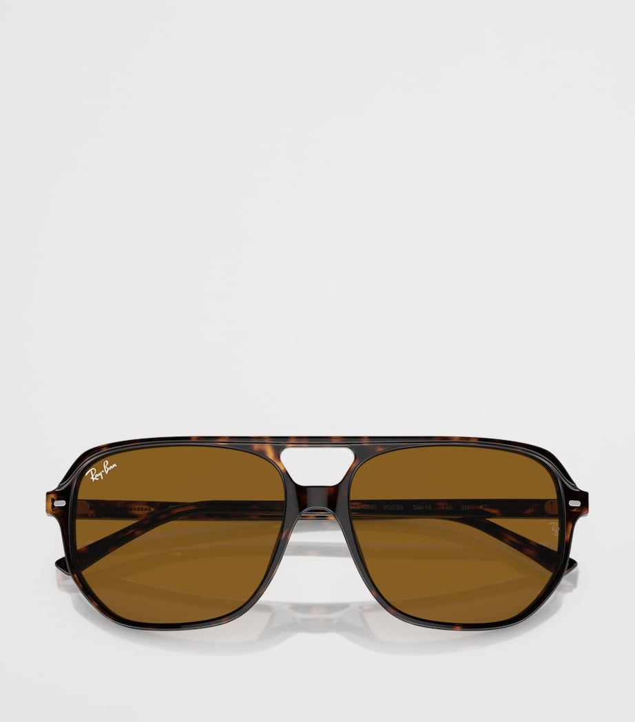 Ray-Ban Tortoiseshell Bill One Square Sunglasses Brown Image 5
